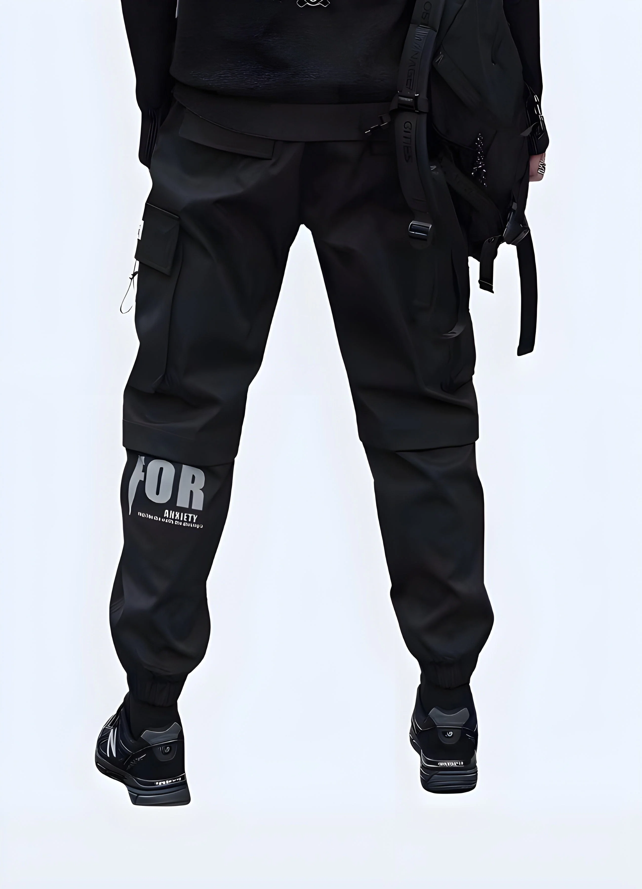 Baggy Techwear Pants - Image 3