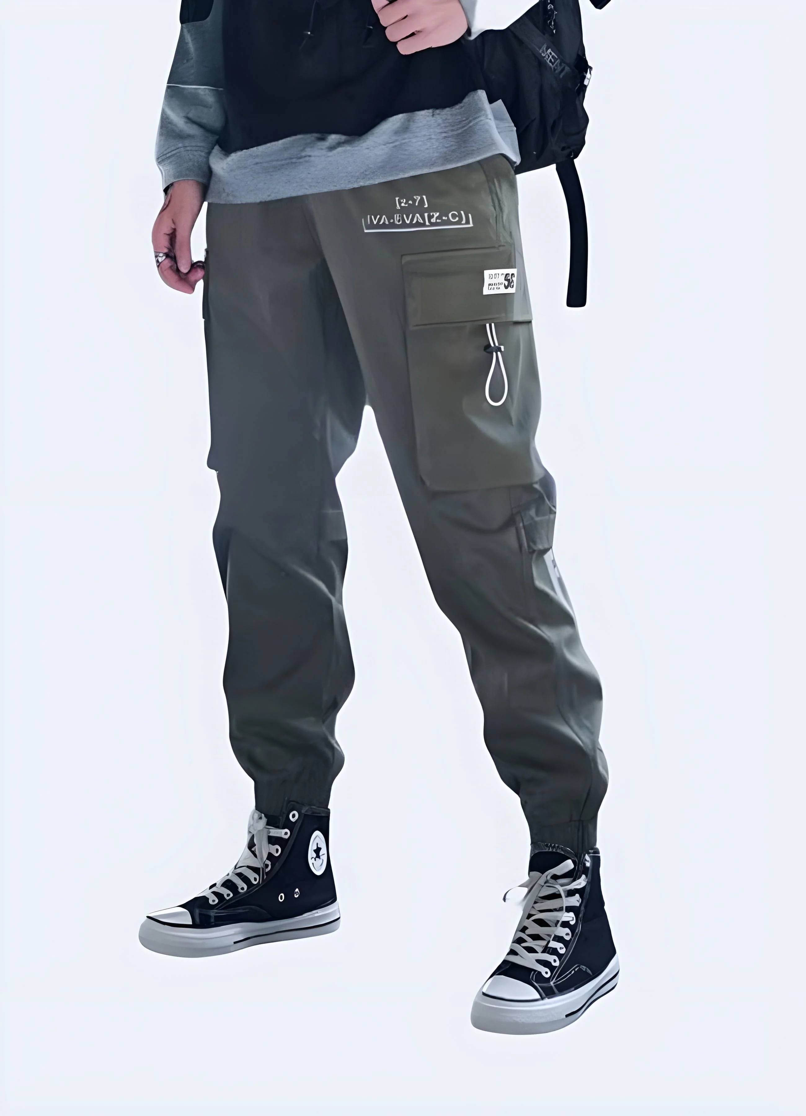 Baggy Techwear Pants - Image 5