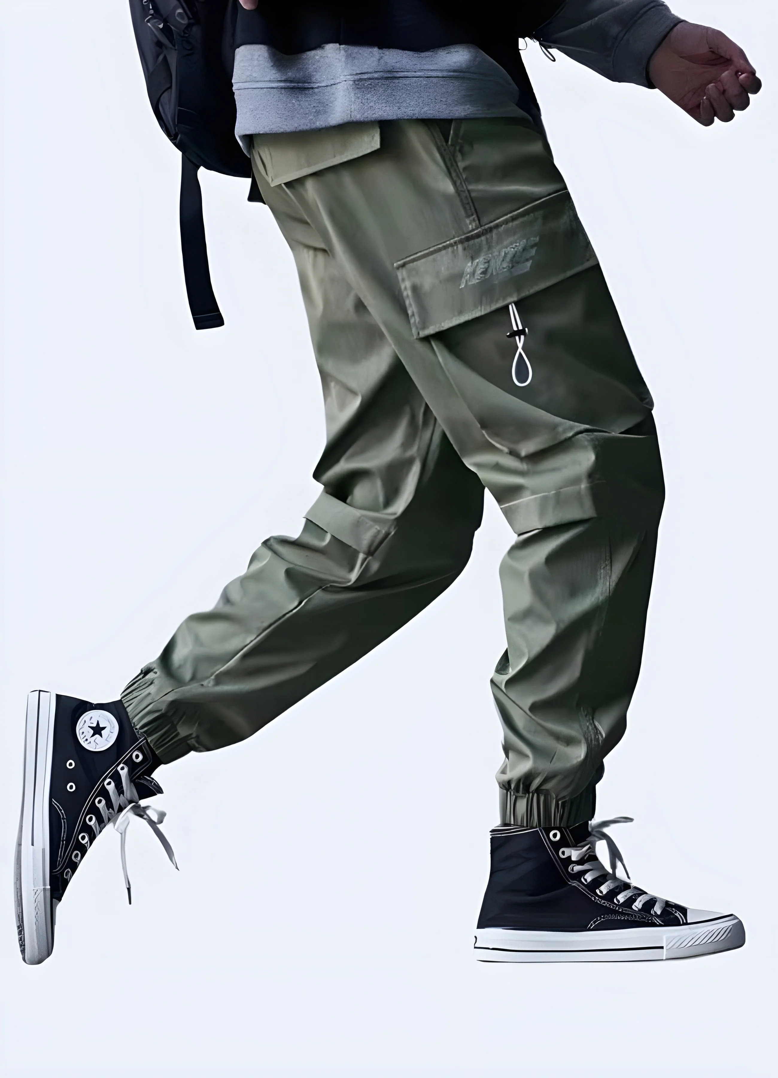 Baggy Techwear Pants - Image 6