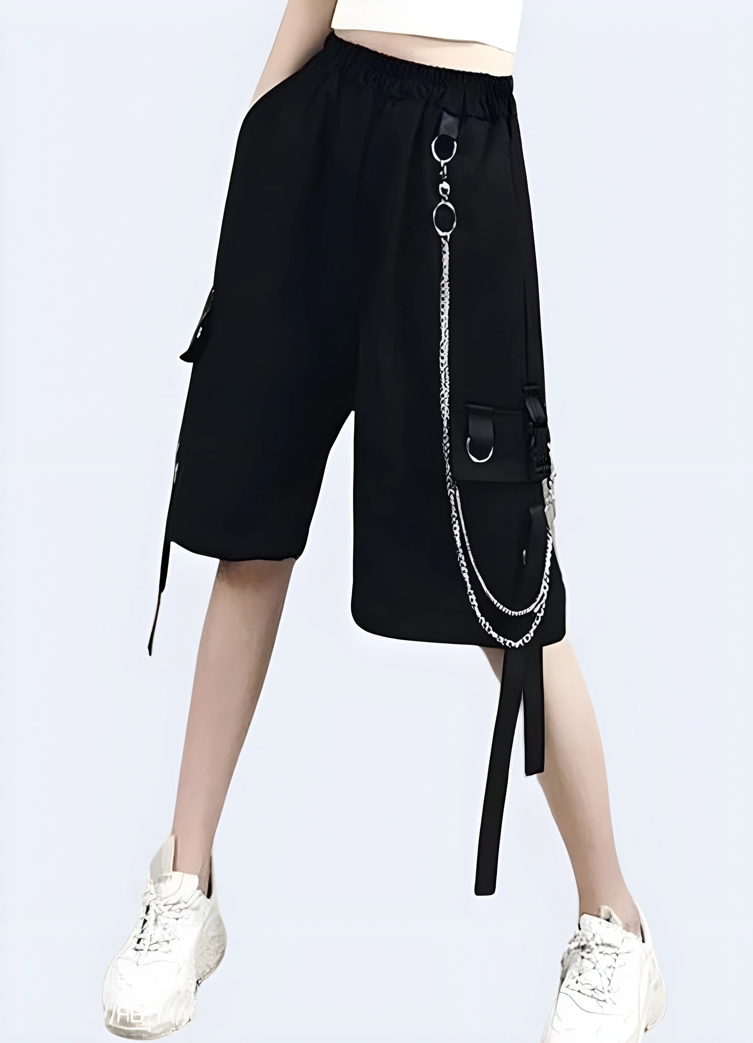 Baggy Techwear Shorts - Image 3