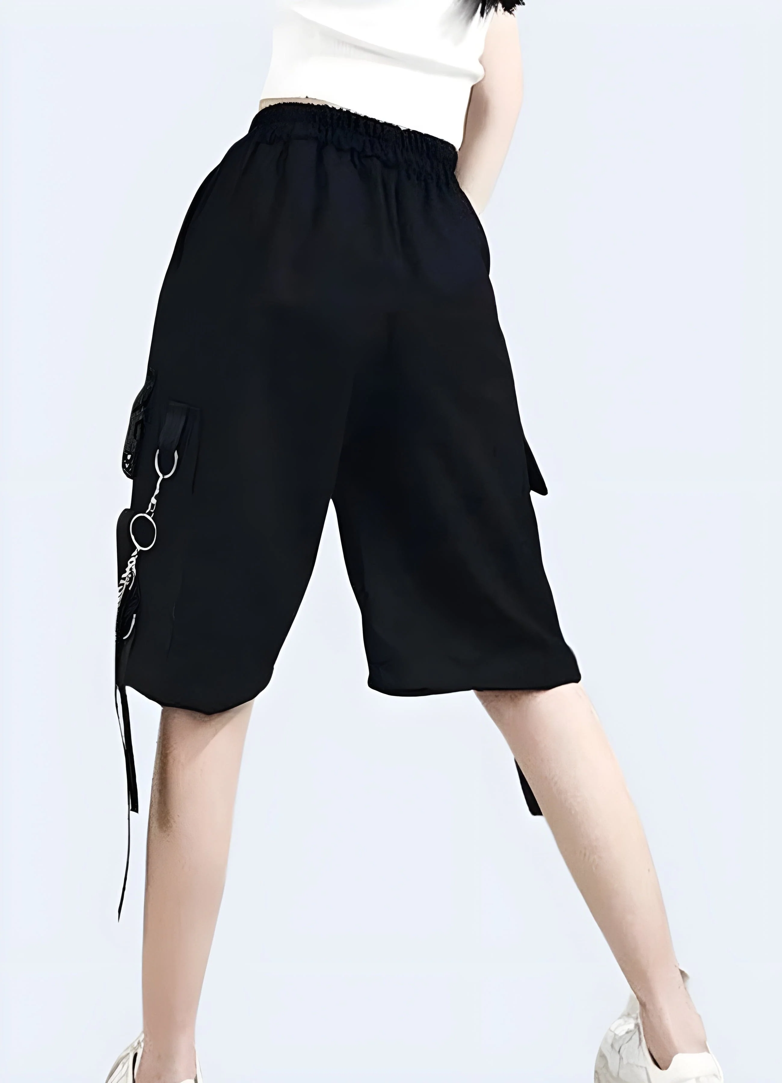 Baggy Techwear Shorts - Image 4