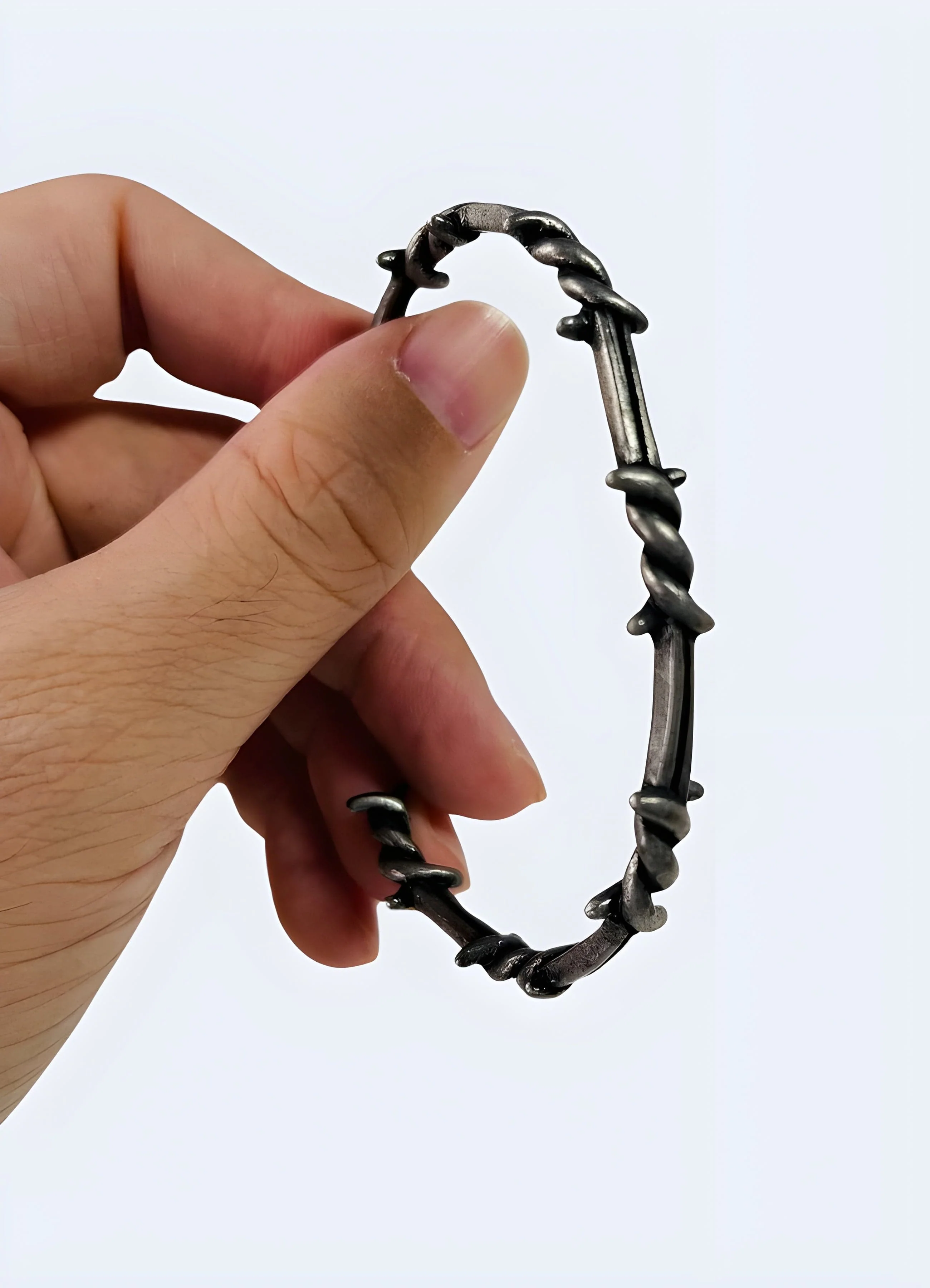 Barbed Wire Bangle - Image 2