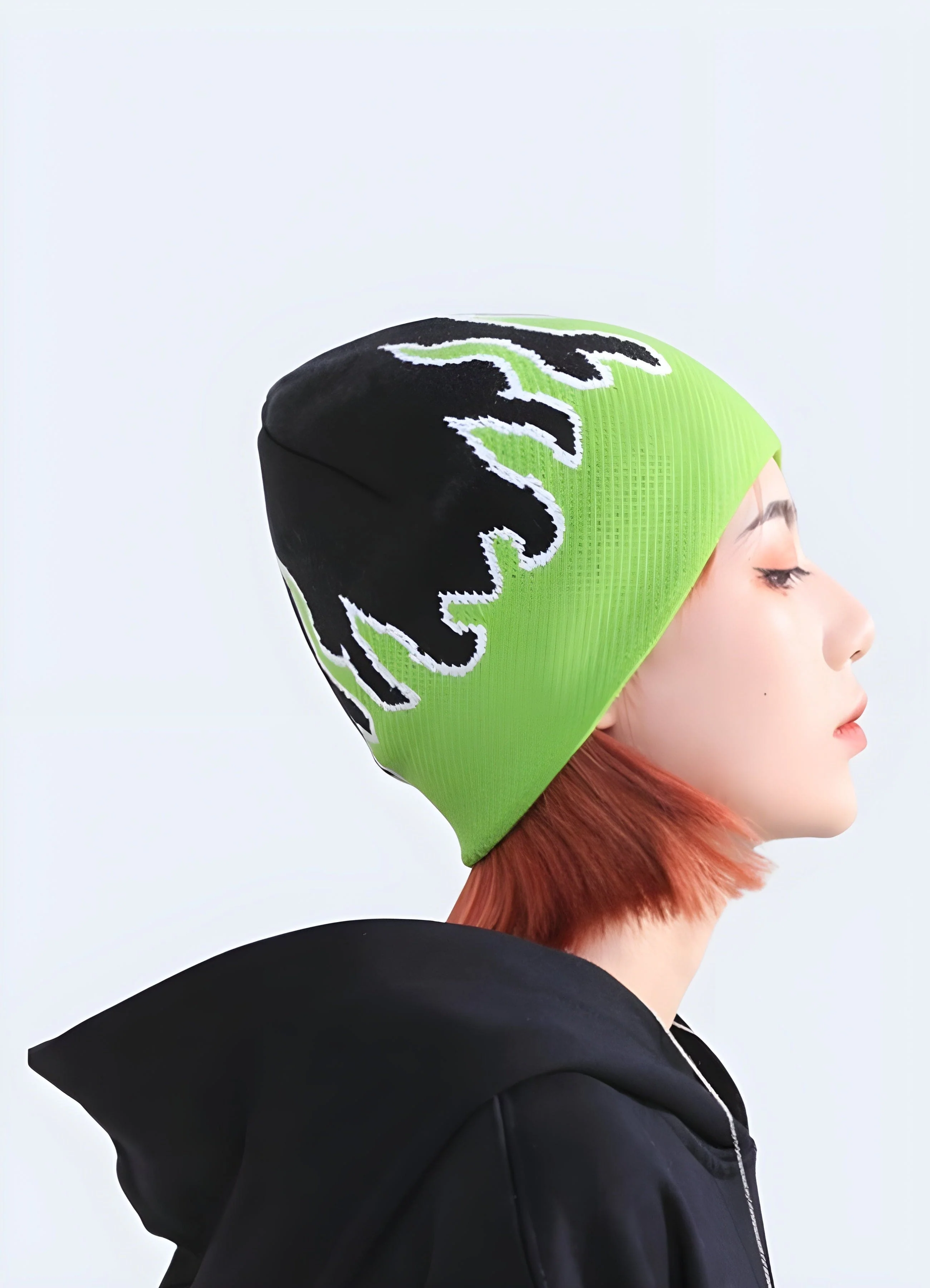 Beanie With Flames - Image 6
