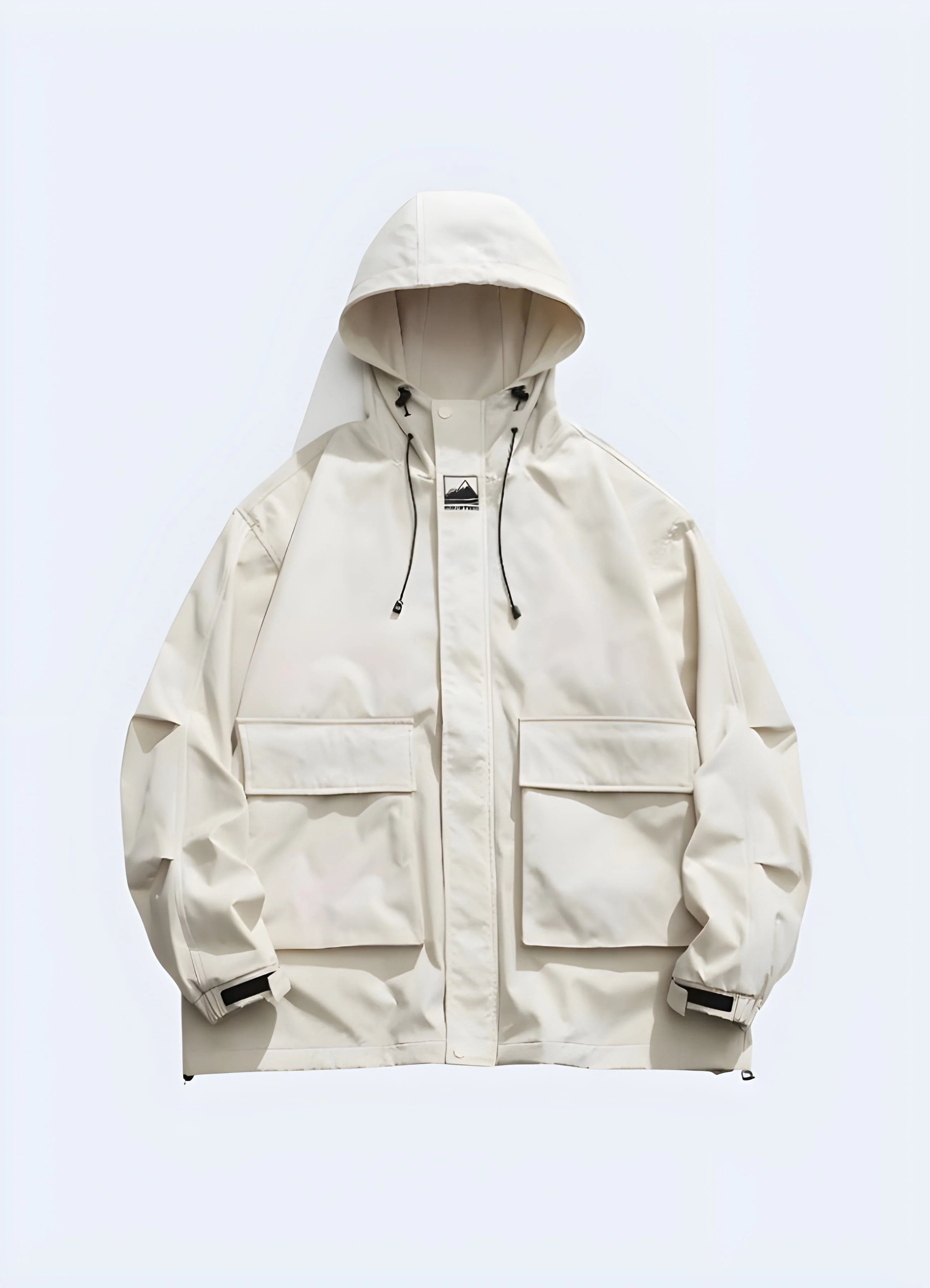Beige Cargo Jacket - Image 2