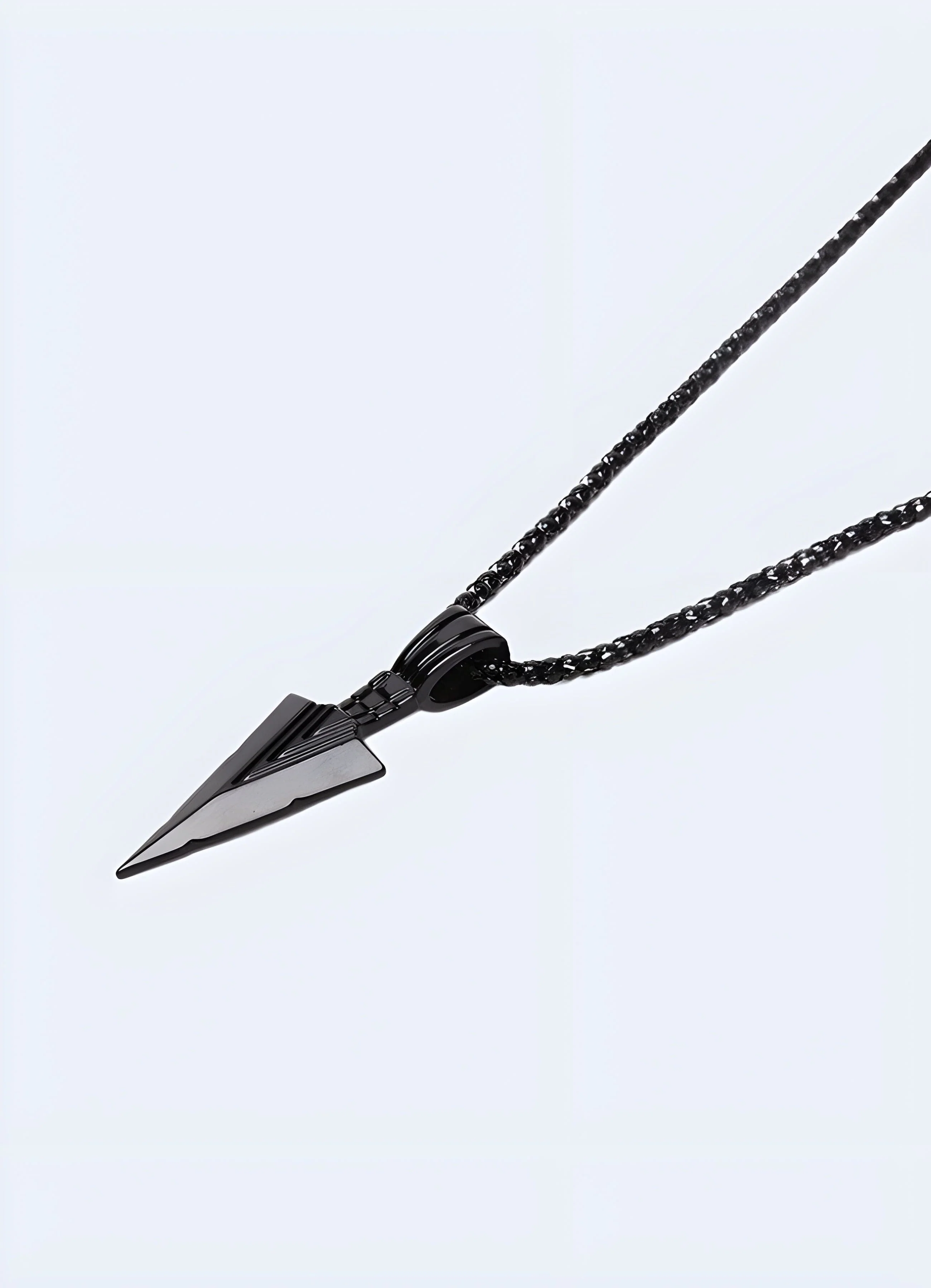 Black Arrowhead Necklace - Image 3