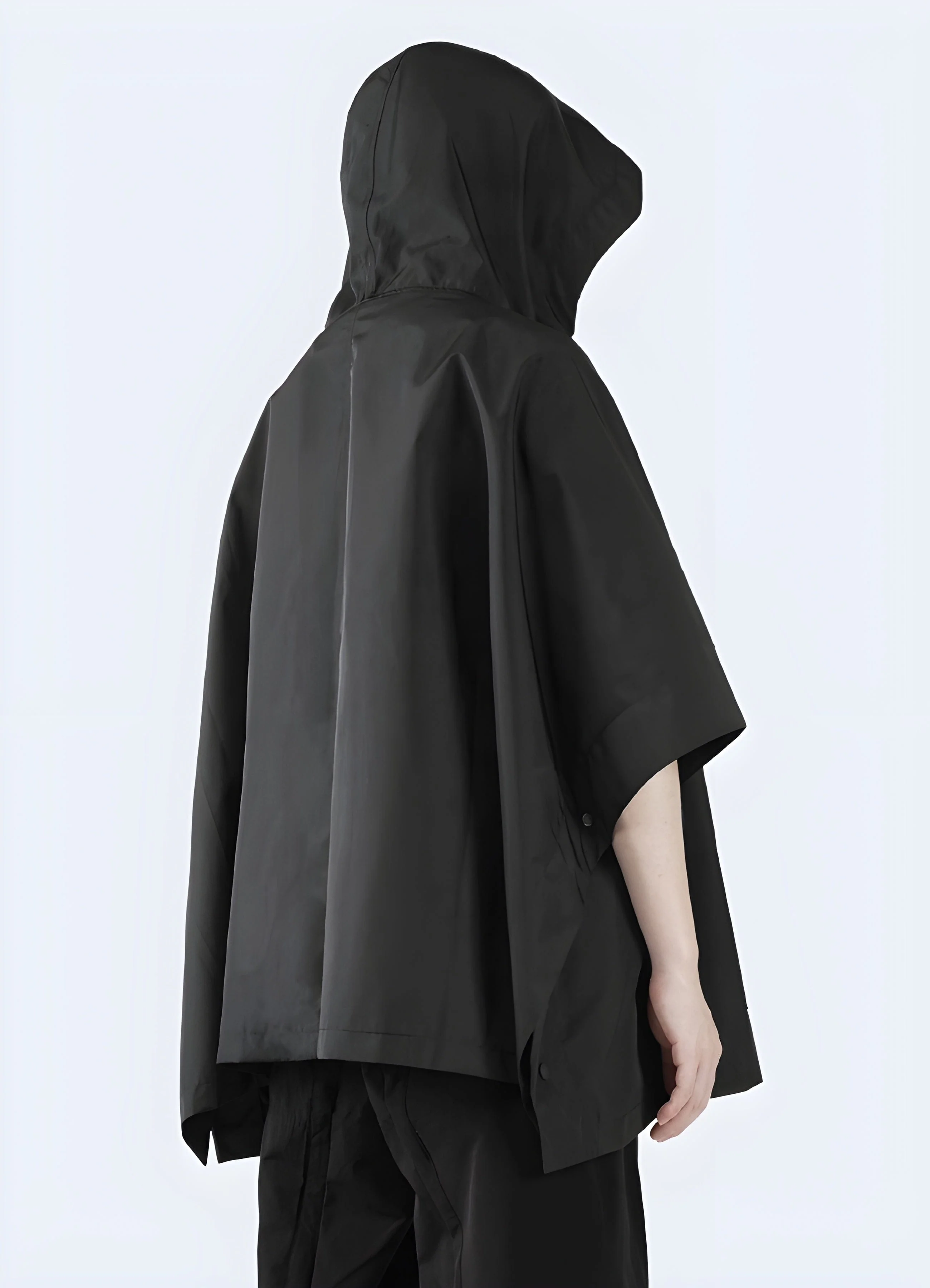 Black Cape Jacket - Image 4