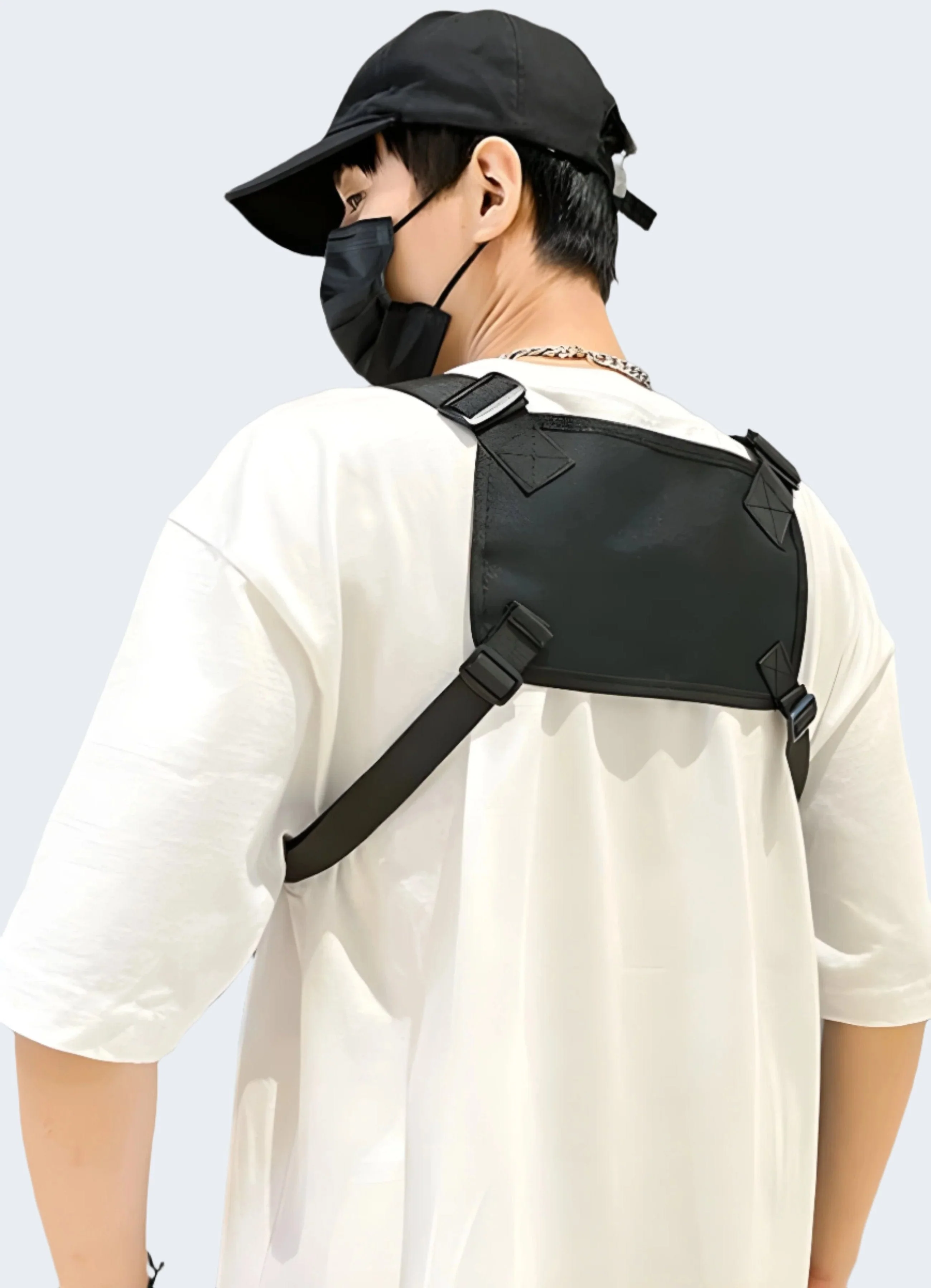 TDYU Chest Bag - Black - Image 2