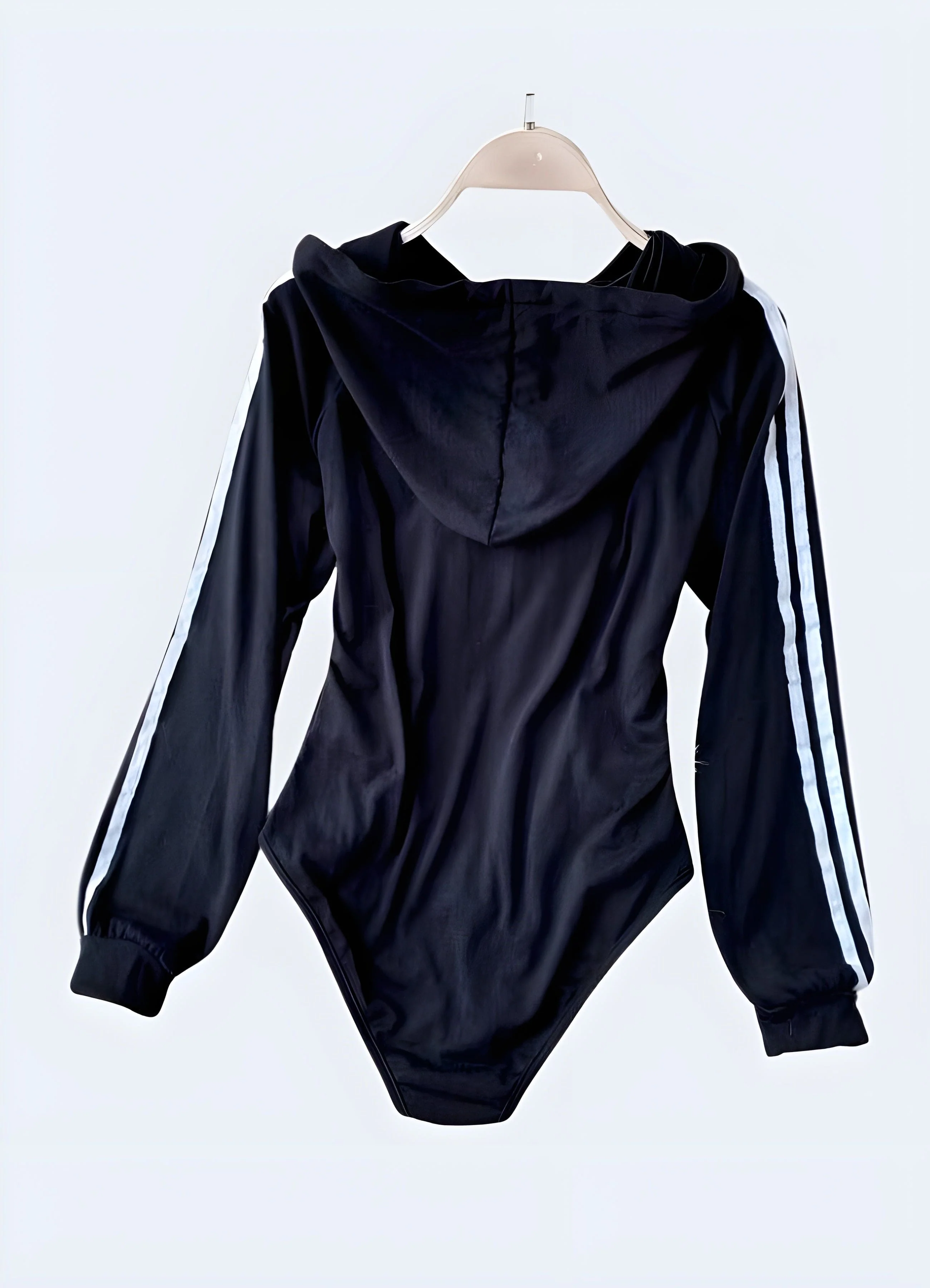 Black Hoodie Bodysuit - Image 5