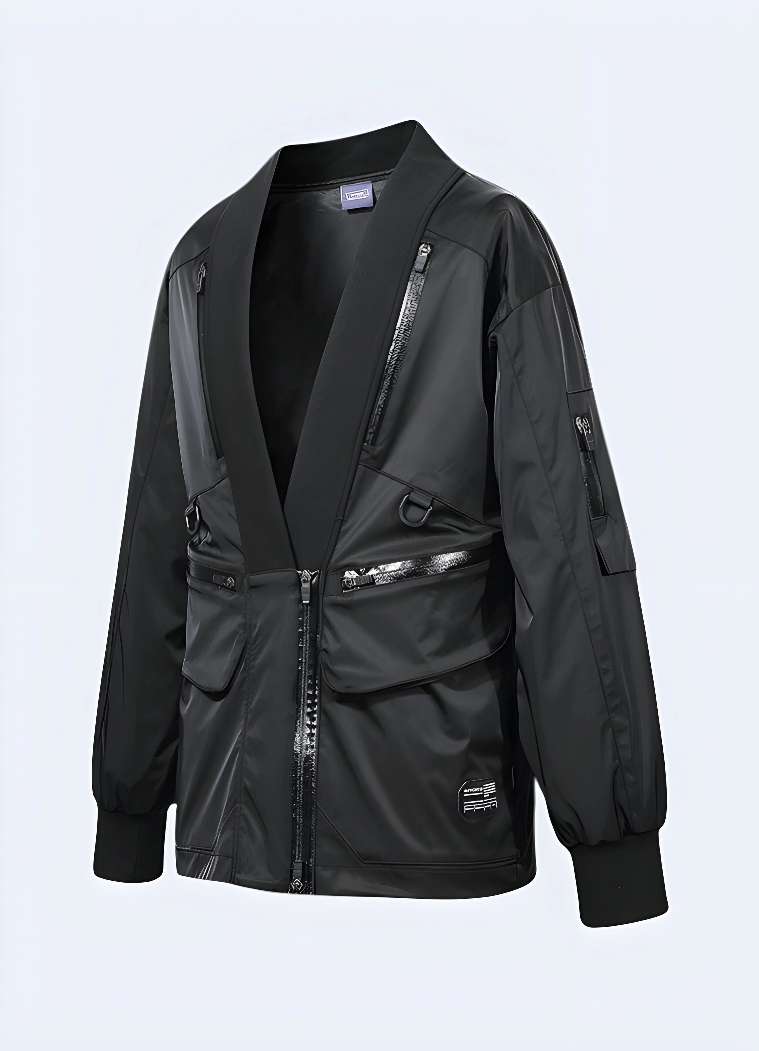 Black Kimono Robe - Image 3