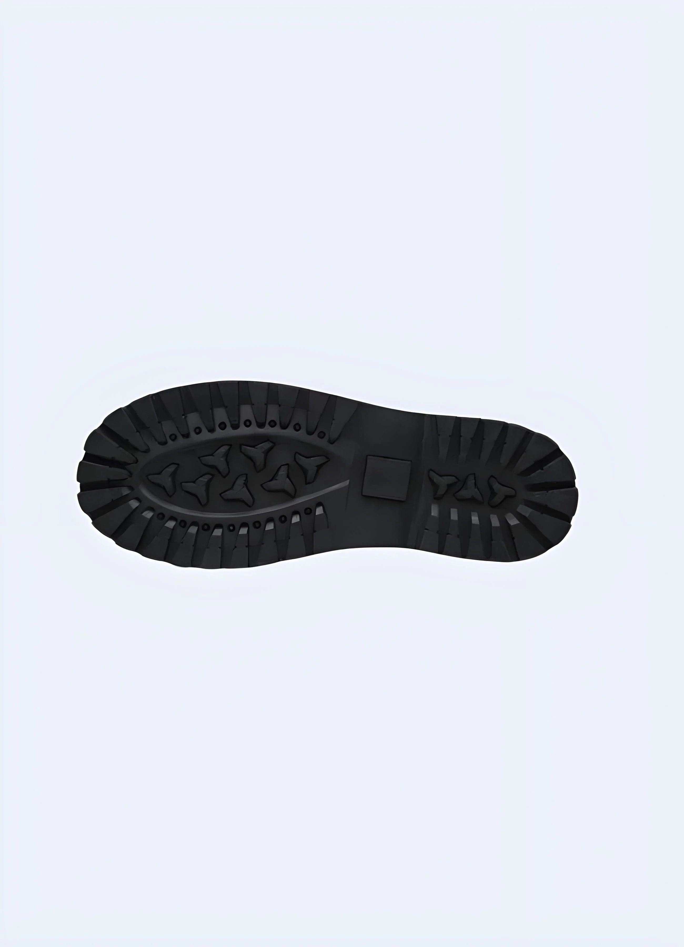 Black Leather Punk Boots - Image 3