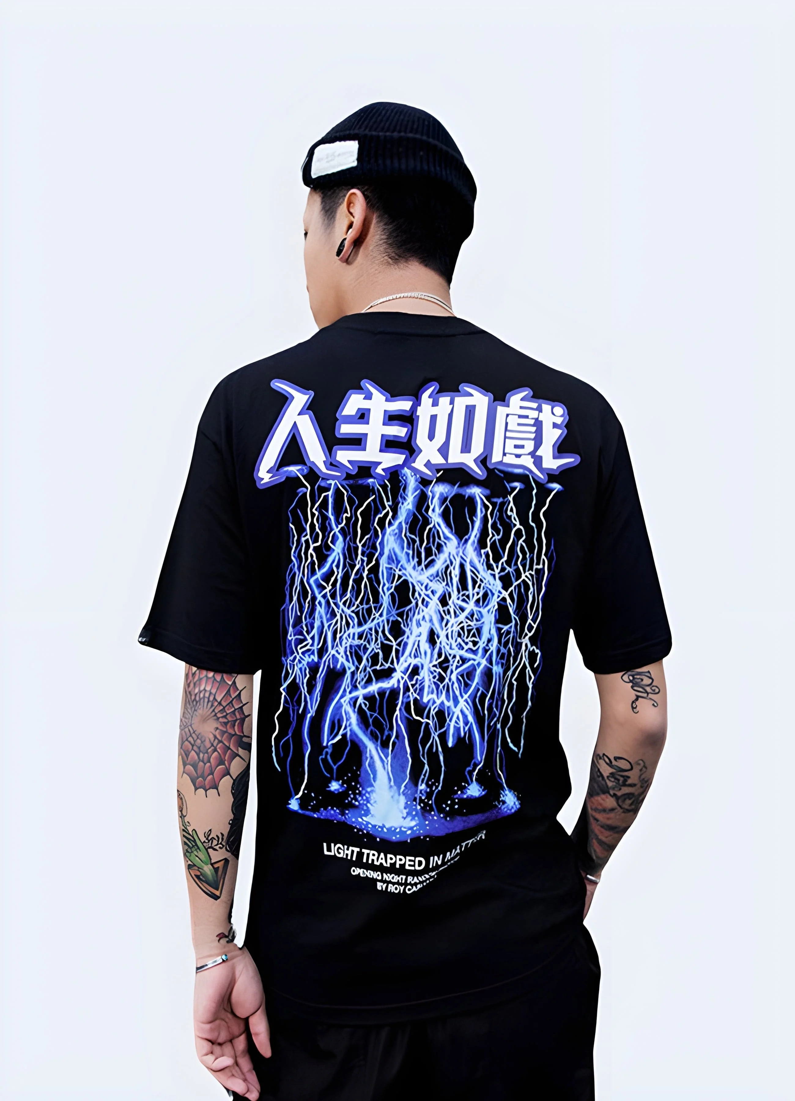 Black Lightning Shirt - Image 3