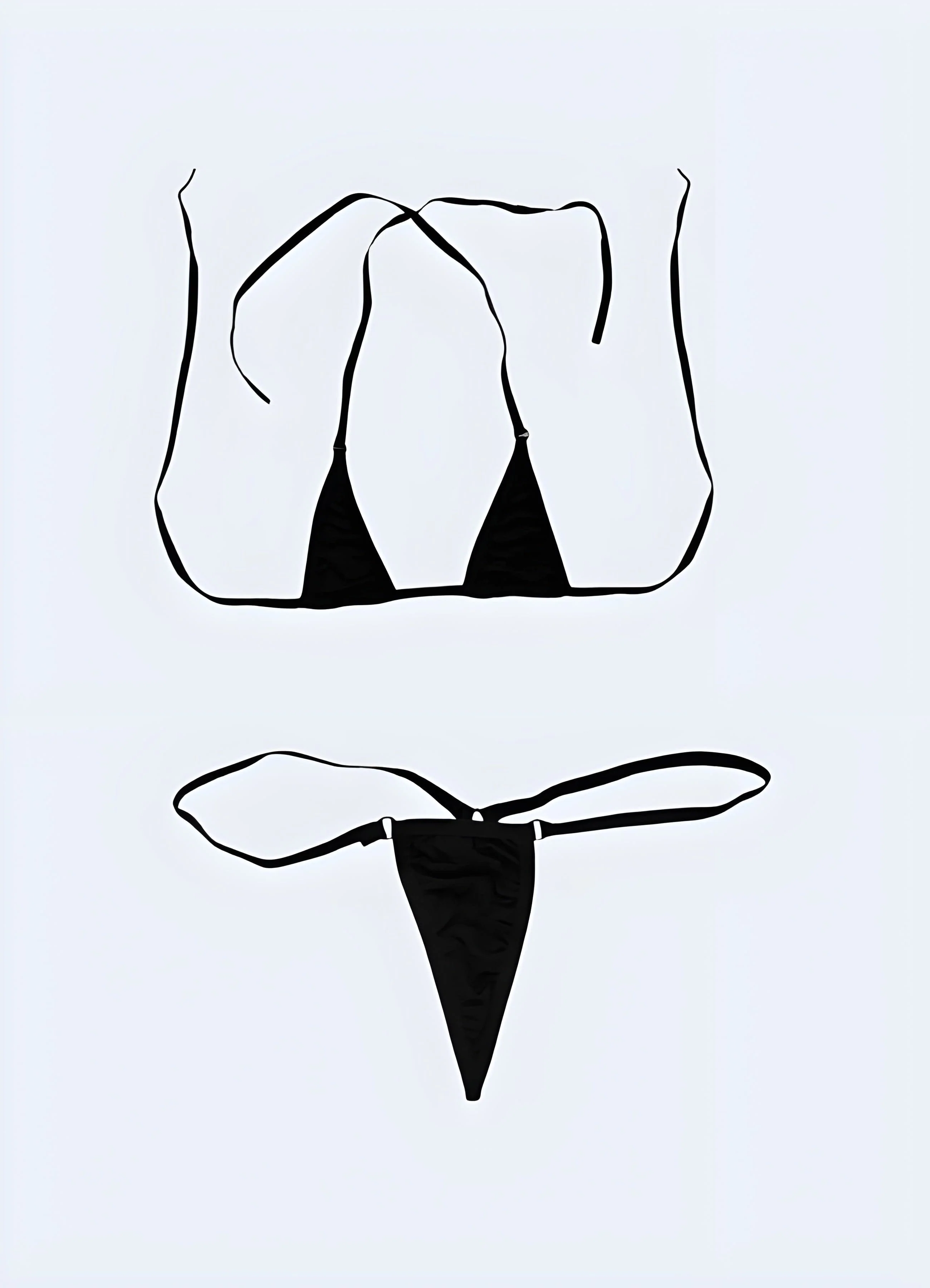 Black Micro Bikini - Image 2