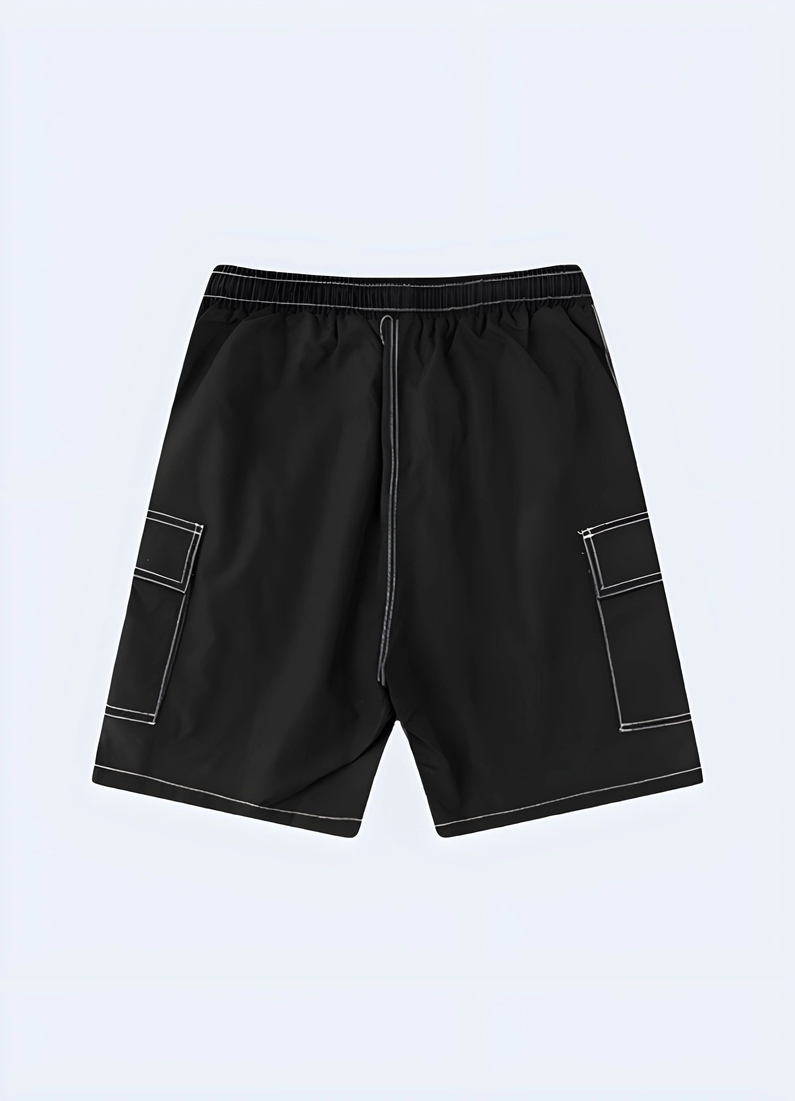Black Shorts White Stitching - Image 4