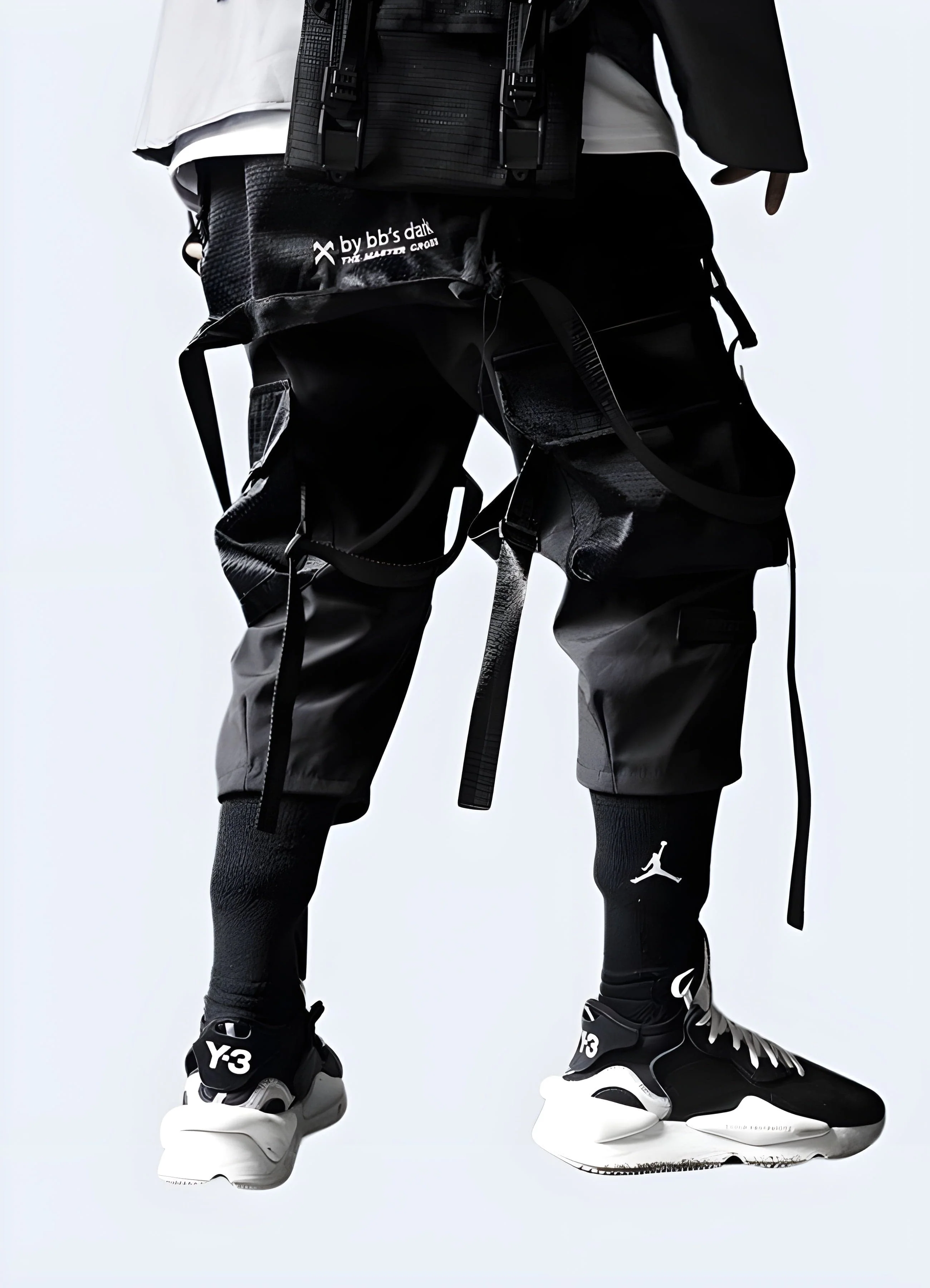 Black Streetwear Pants - Image 2