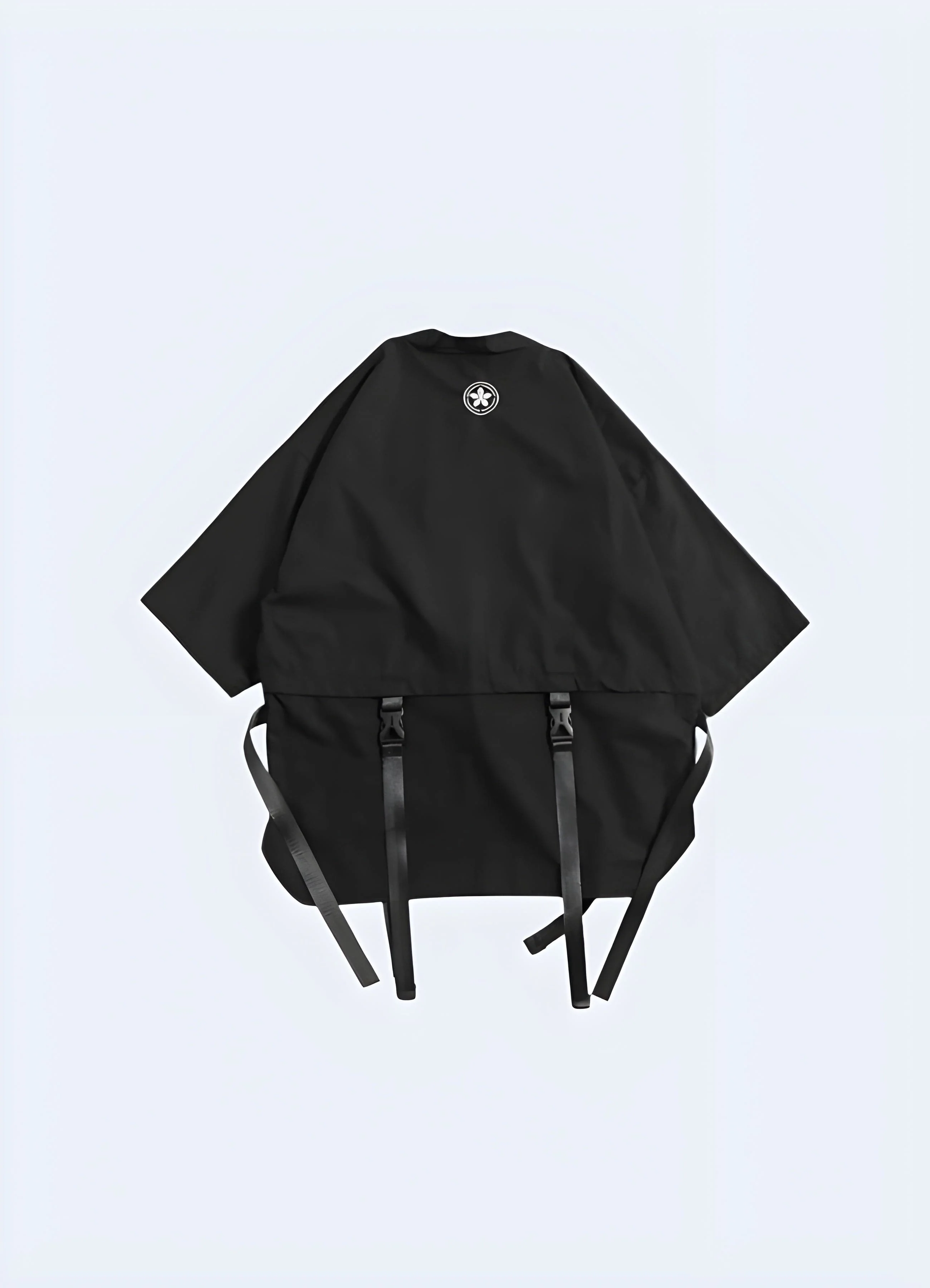Black Techwear Kimono - Image 4