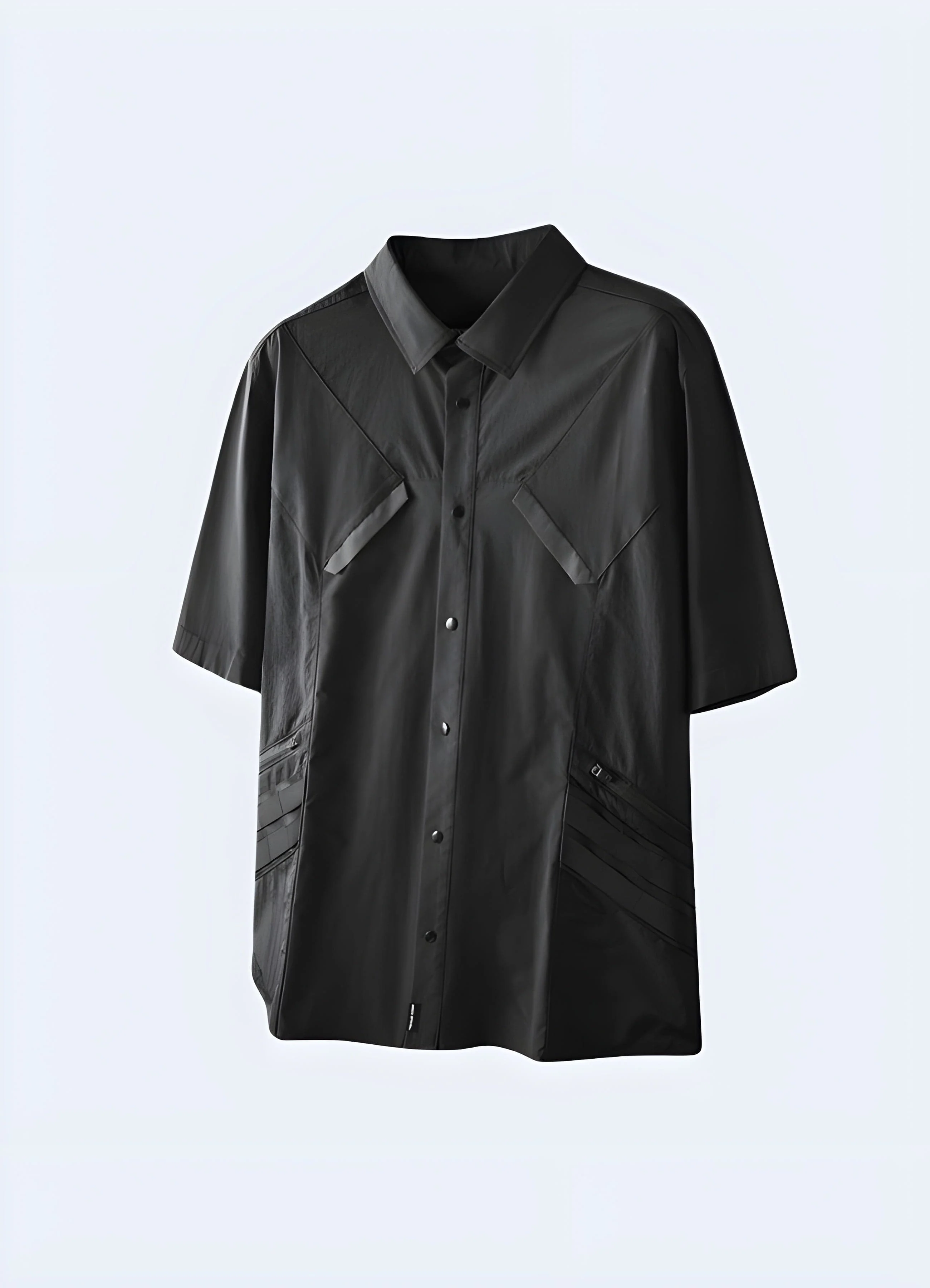 Black Techwear Shirt