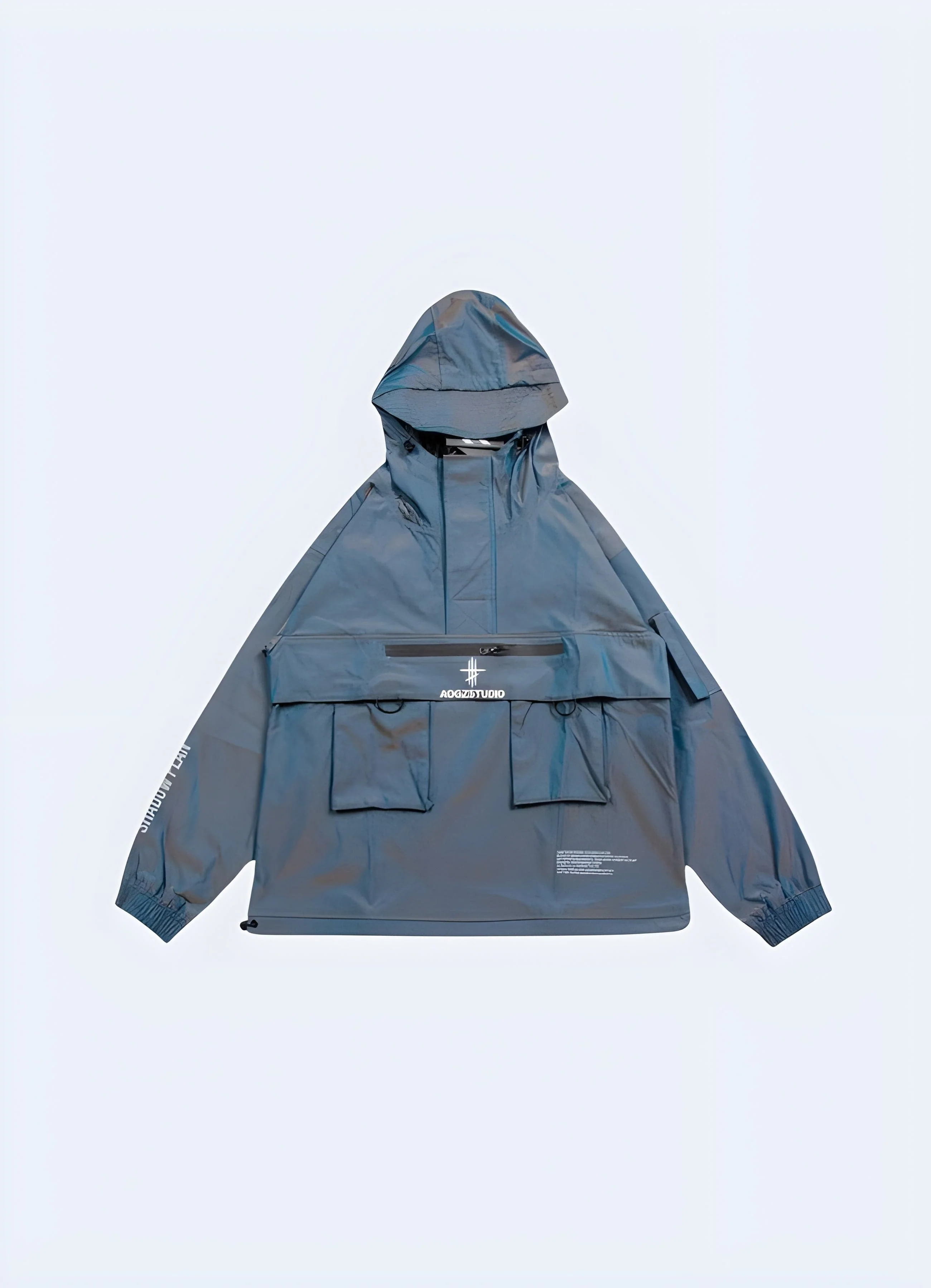 Blue Techwear Jacket - Image 3