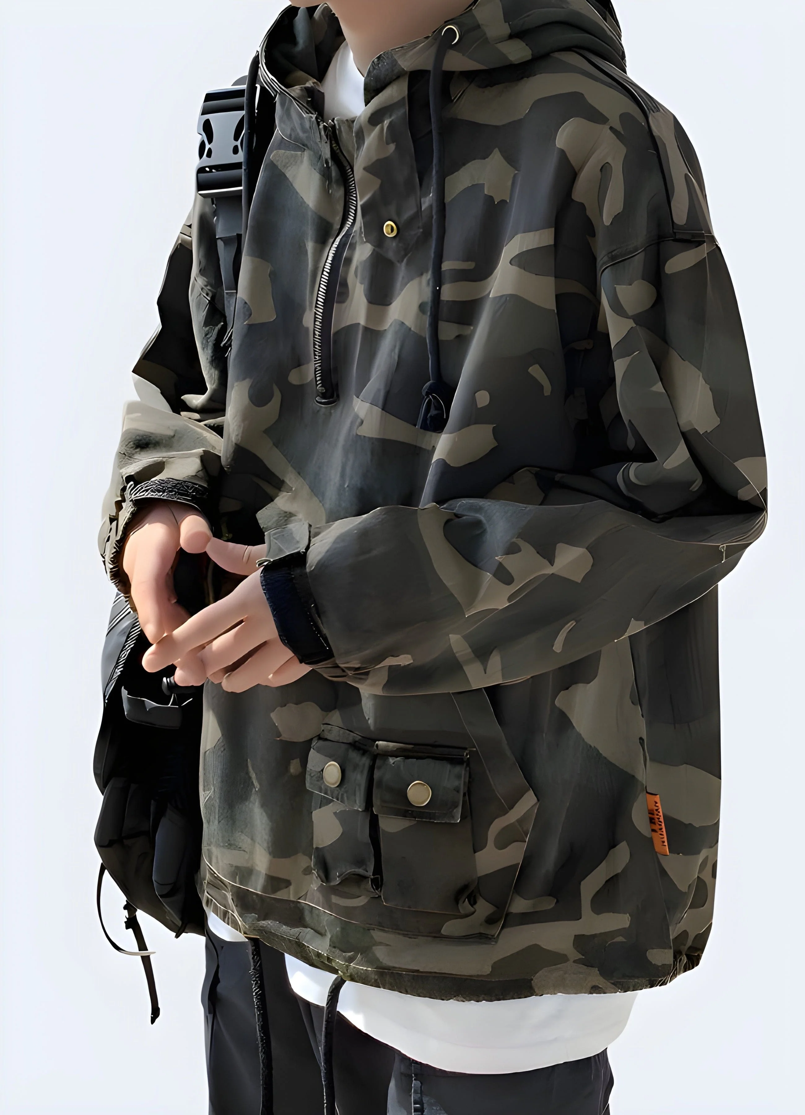 Camo Cargo Jacket - Image 2