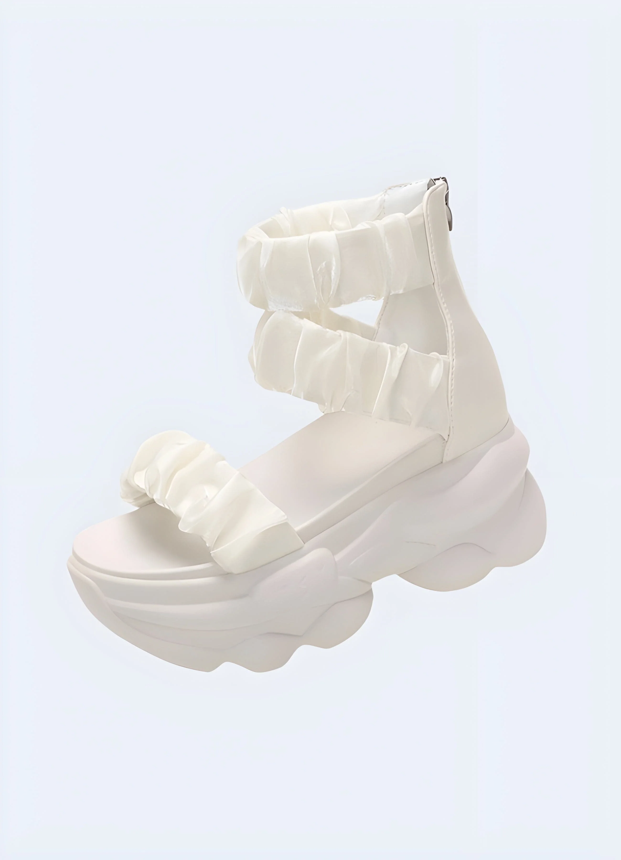 Chunky Black Sandal - Image 4