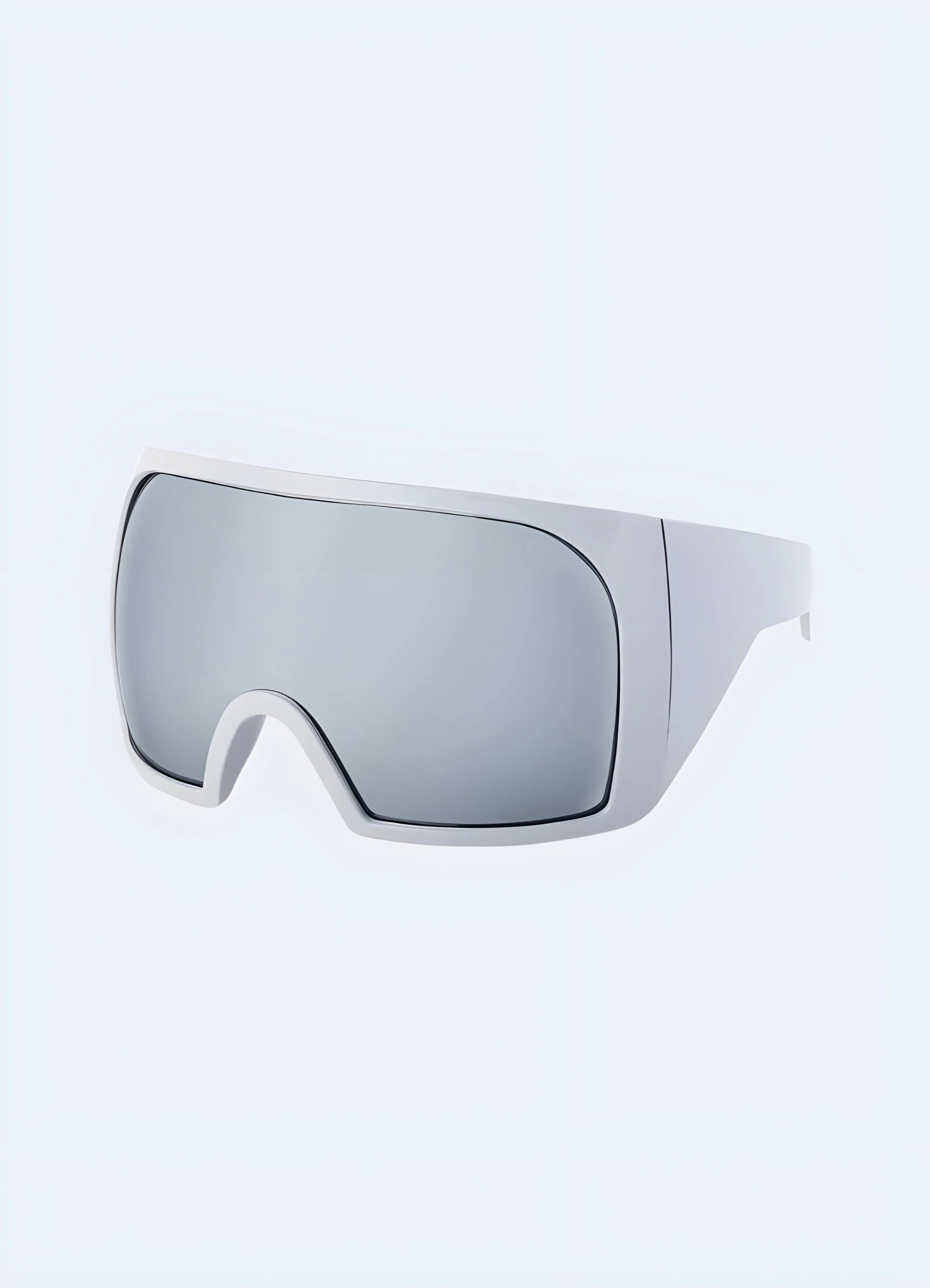 Cyberpunk Shield Sunglasses Oversized Y2K Techwear - Image 10