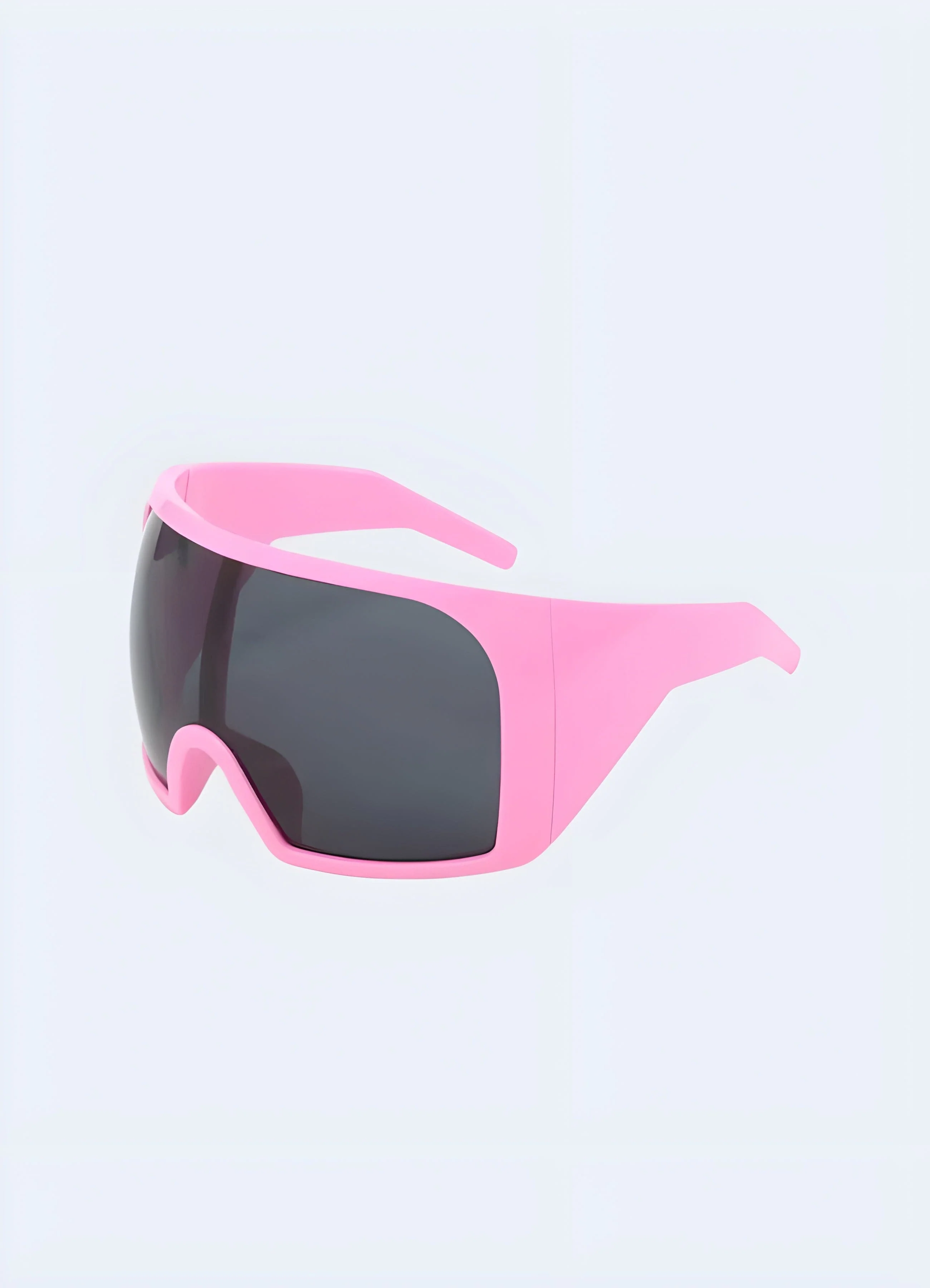 Cyberpunk Shield Sunglasses Oversized Y2K Techwear - Image 7