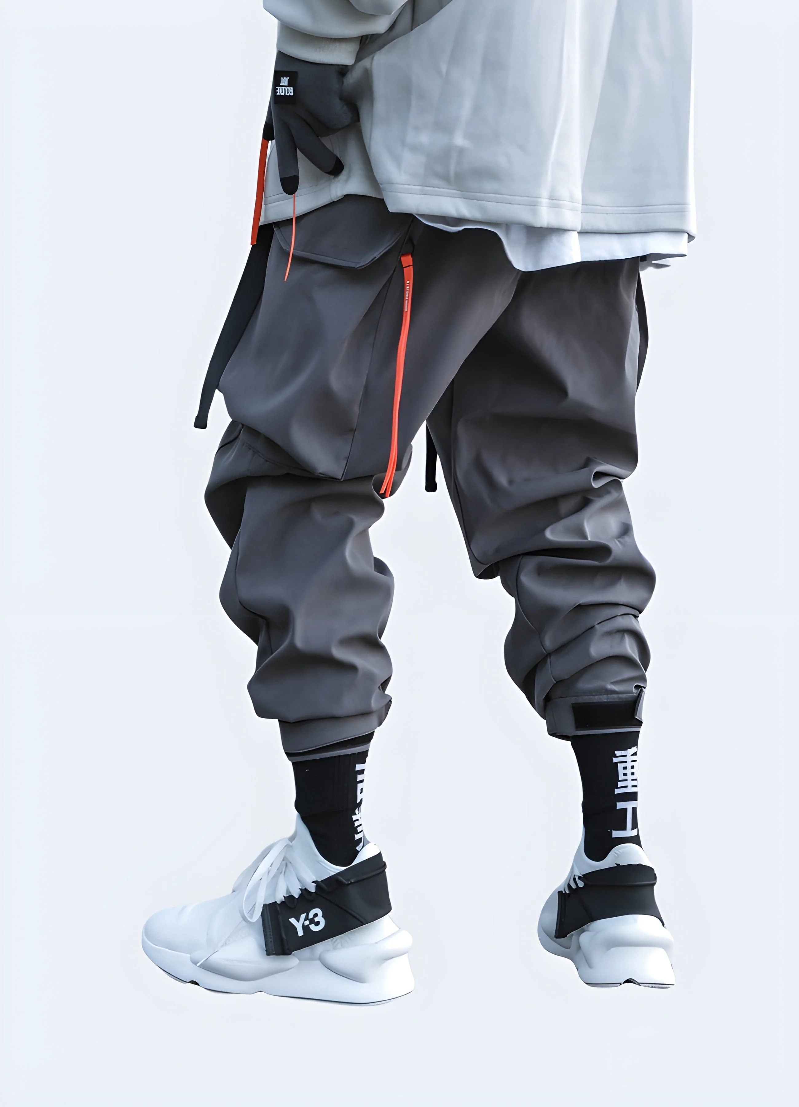 Gray Tactical Pants - Image 2