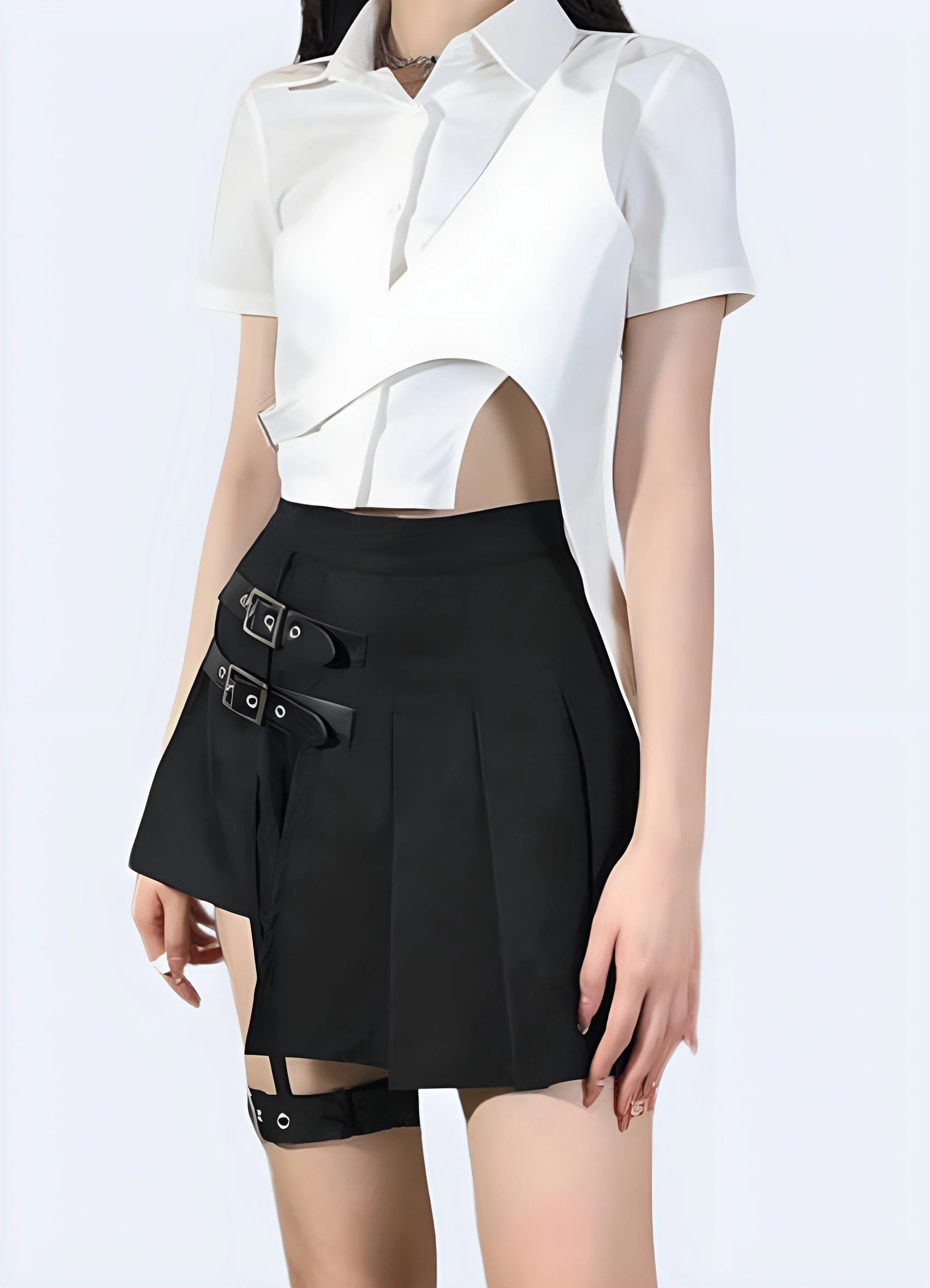 High Pleated Skirt - Image 3