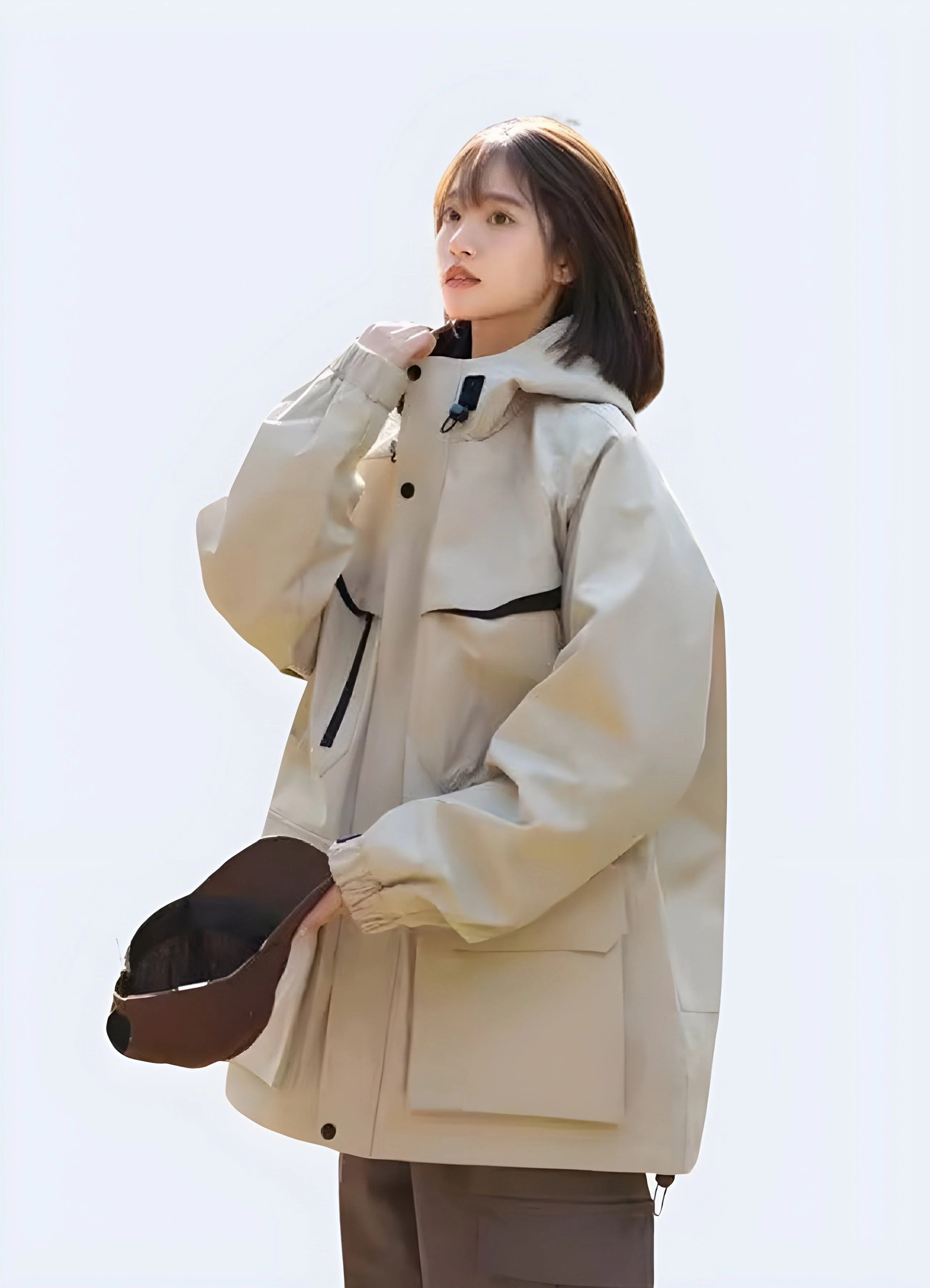 Hooded Cargo Jacket - Image 3