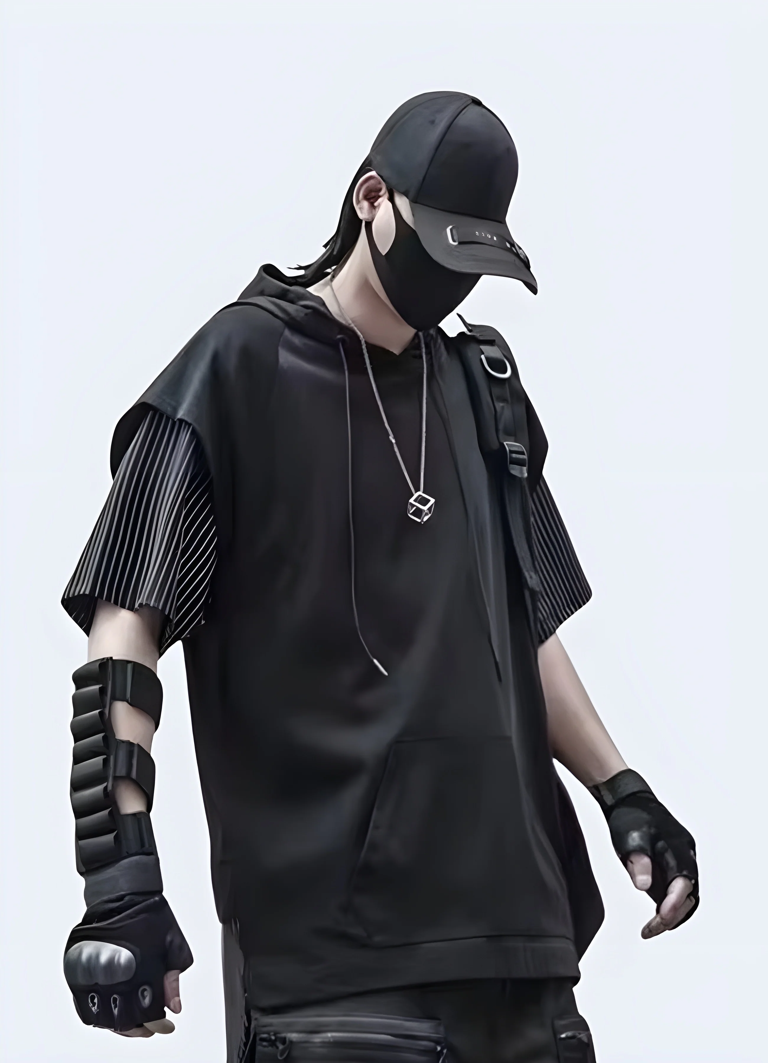 Japanese Techwear Hoodie - Image 2