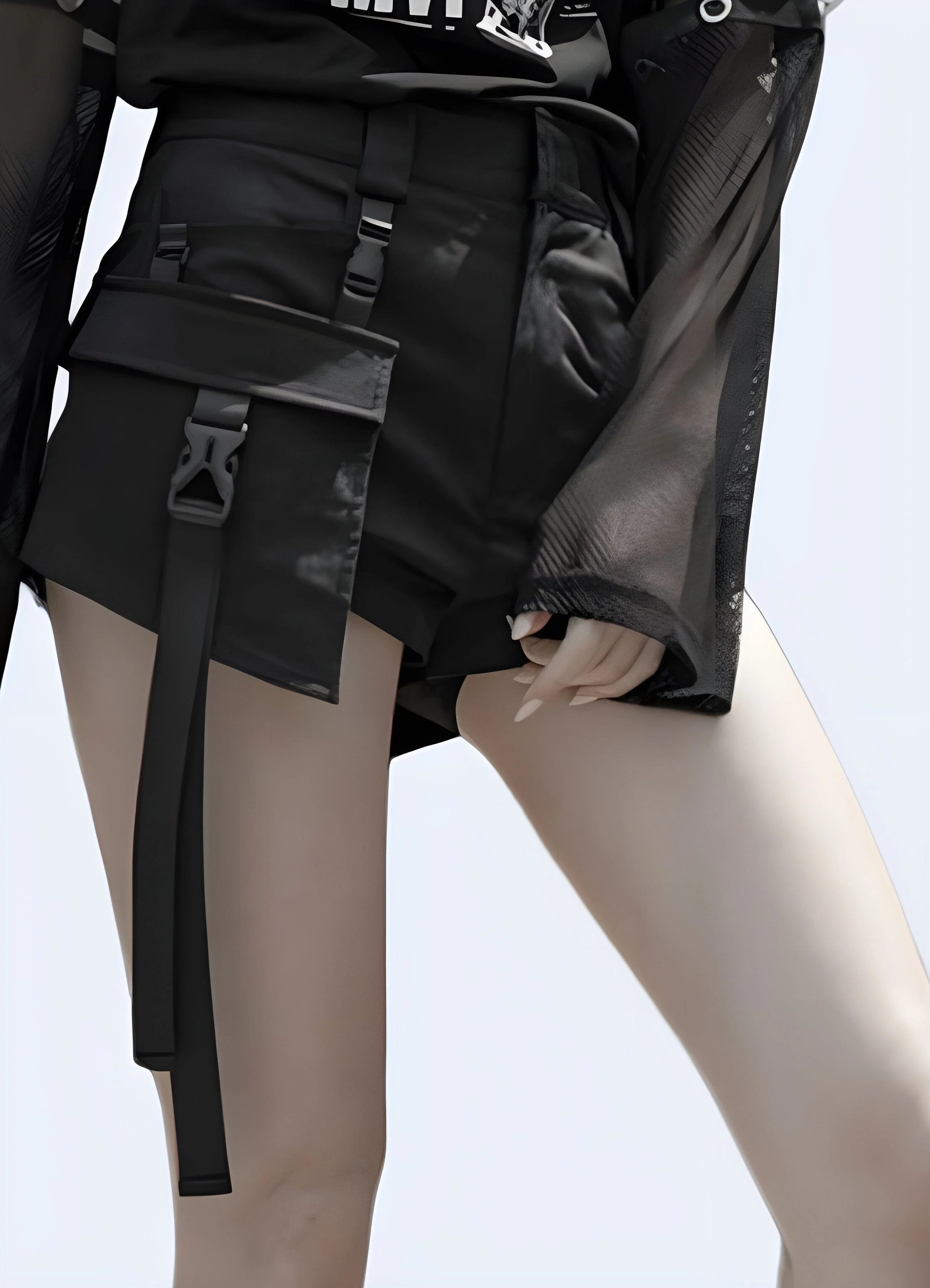 Korean Techwear Shorts - Image 3