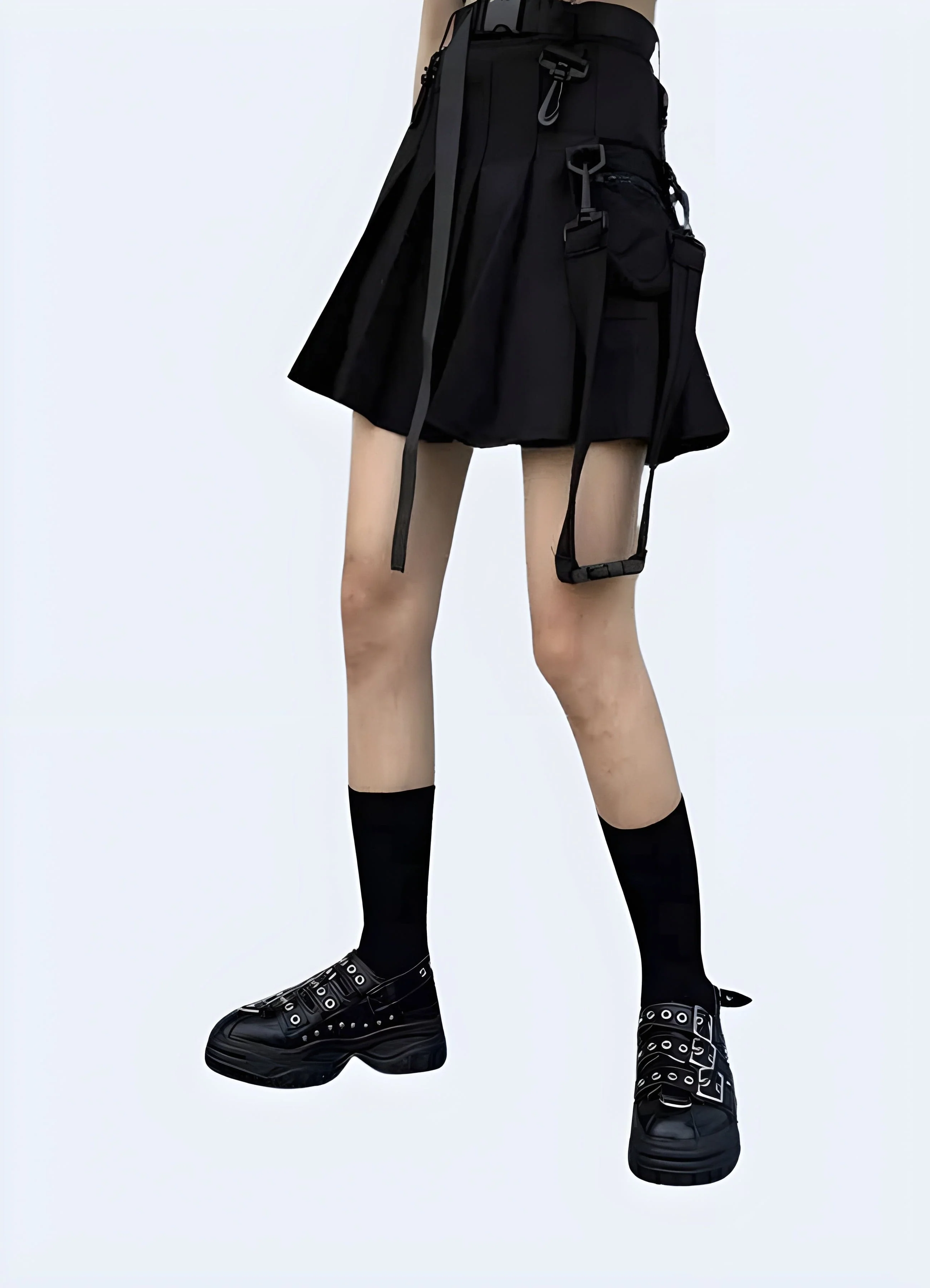 Korean Techwear Skirt - Image 2