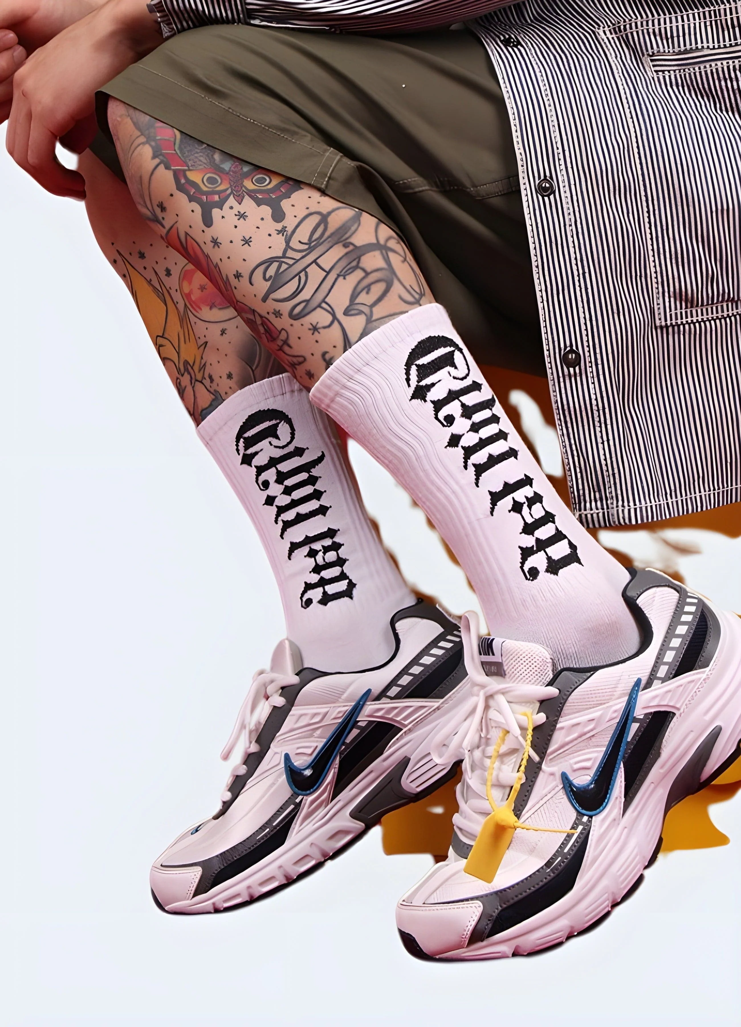 Long Goth Socks - Image 3
