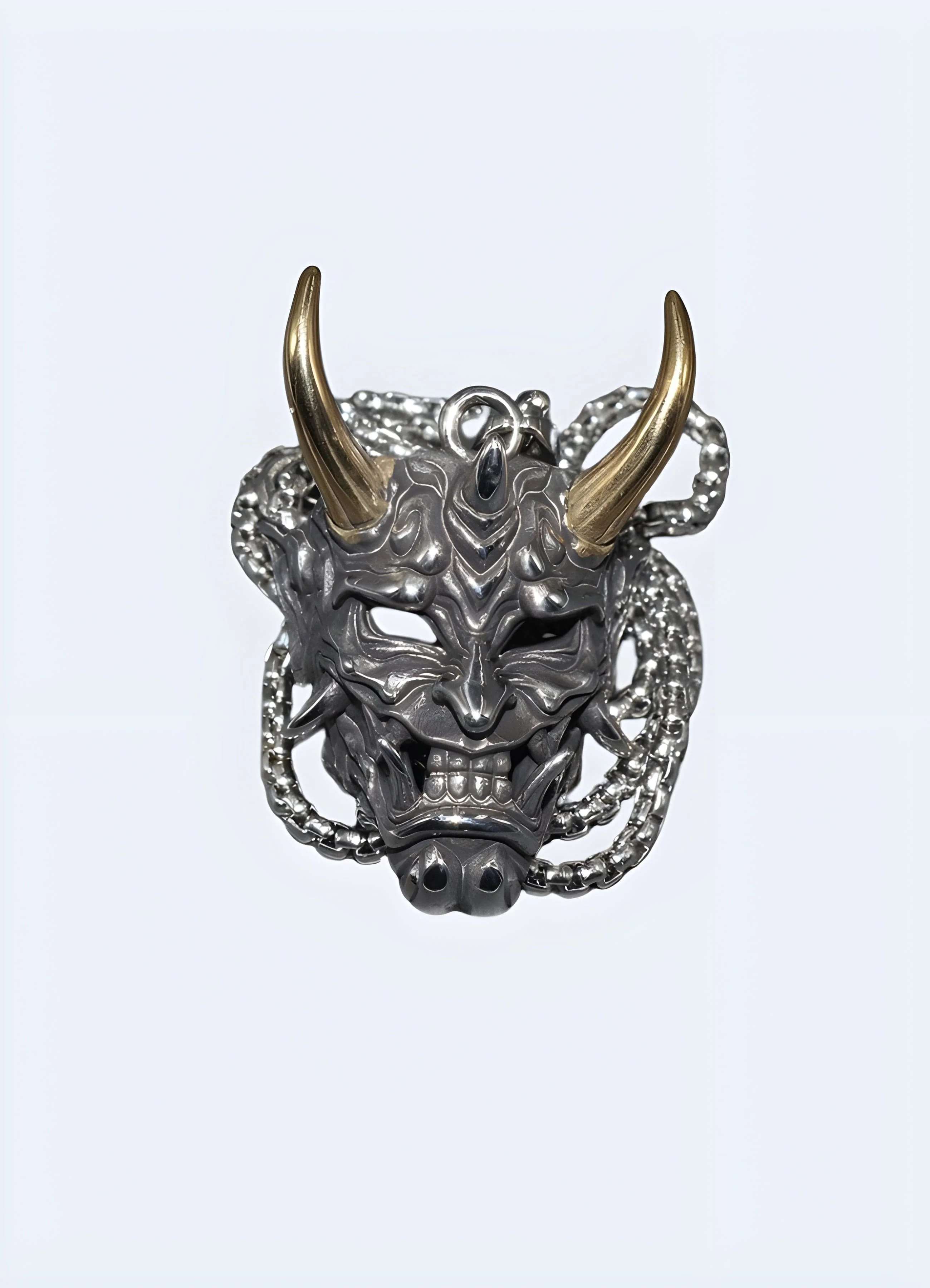 Oni Mask Necklace - Image 3