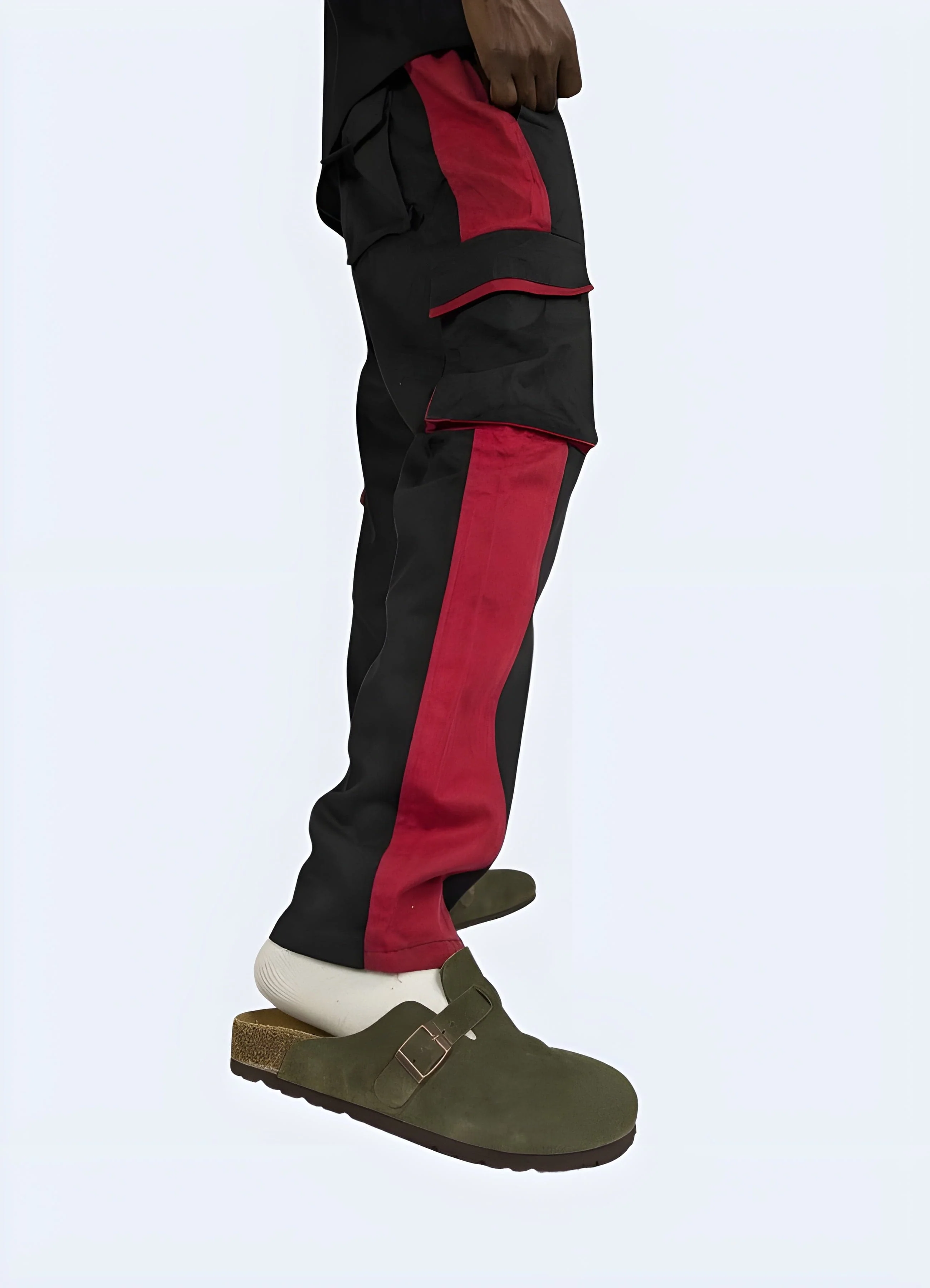 Red Techwear Pants - Image 2