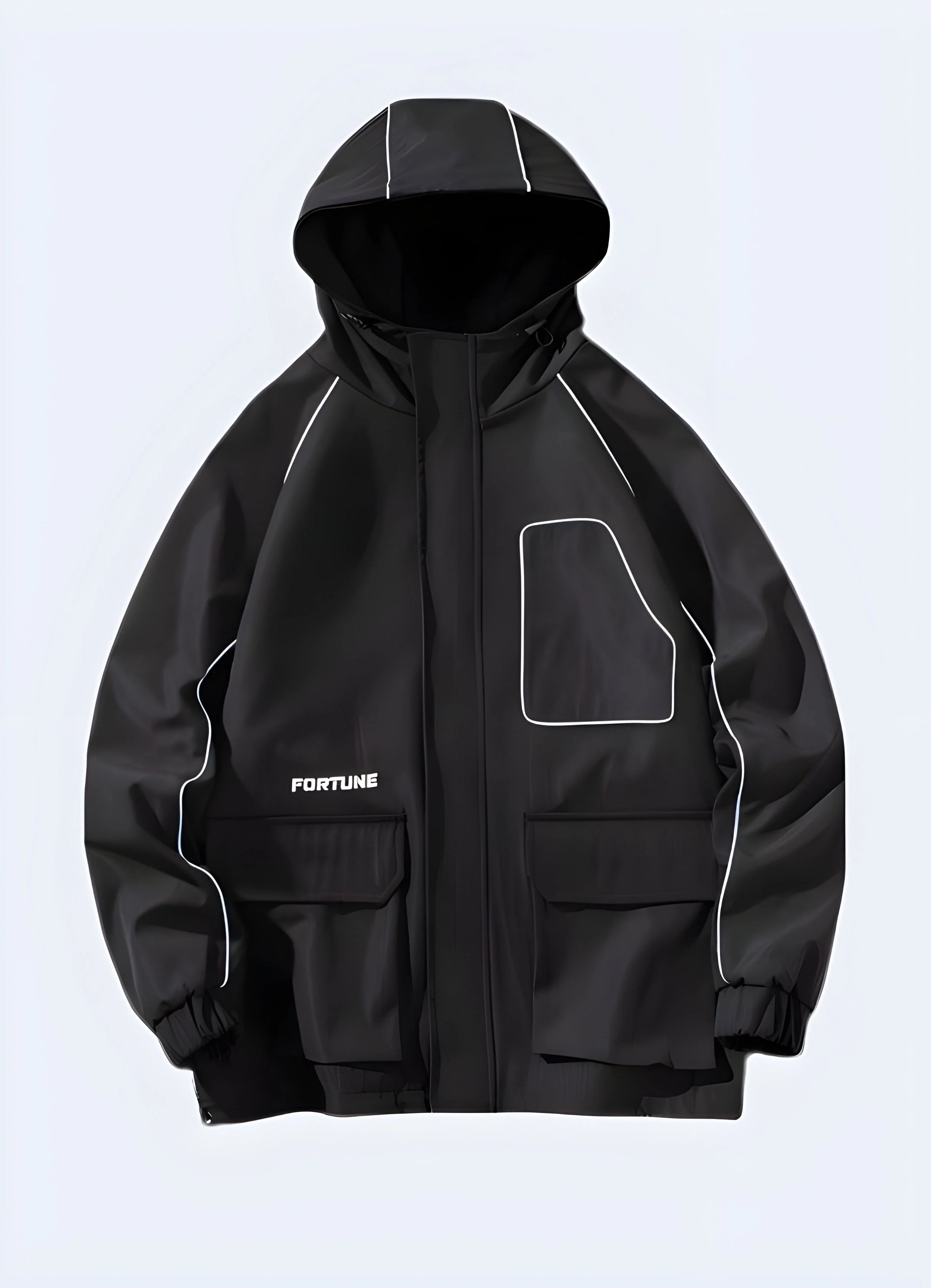 Reflective Rain Jacket - Image 3