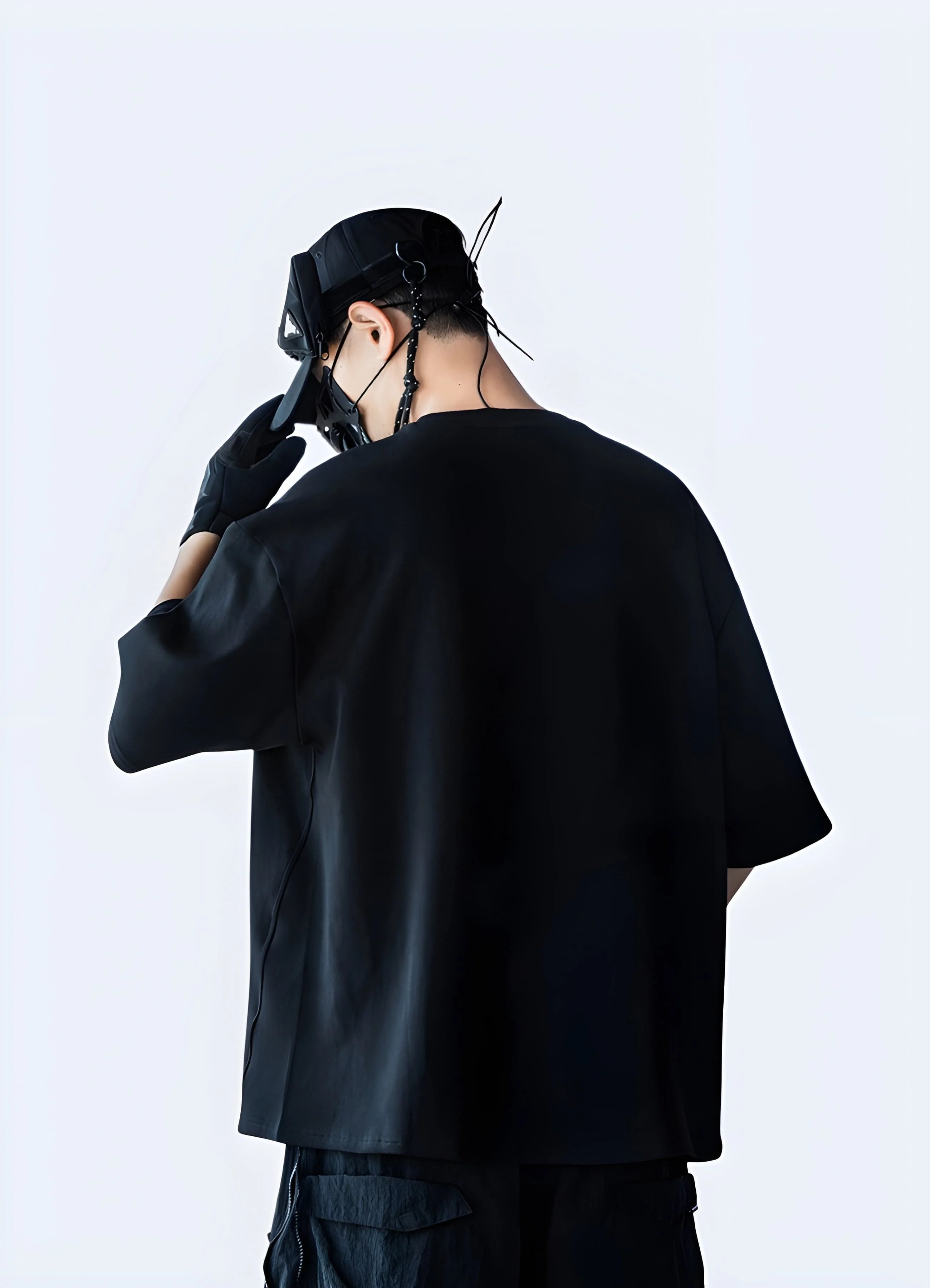 Short Sleeve Zipper Shirt - Image 4