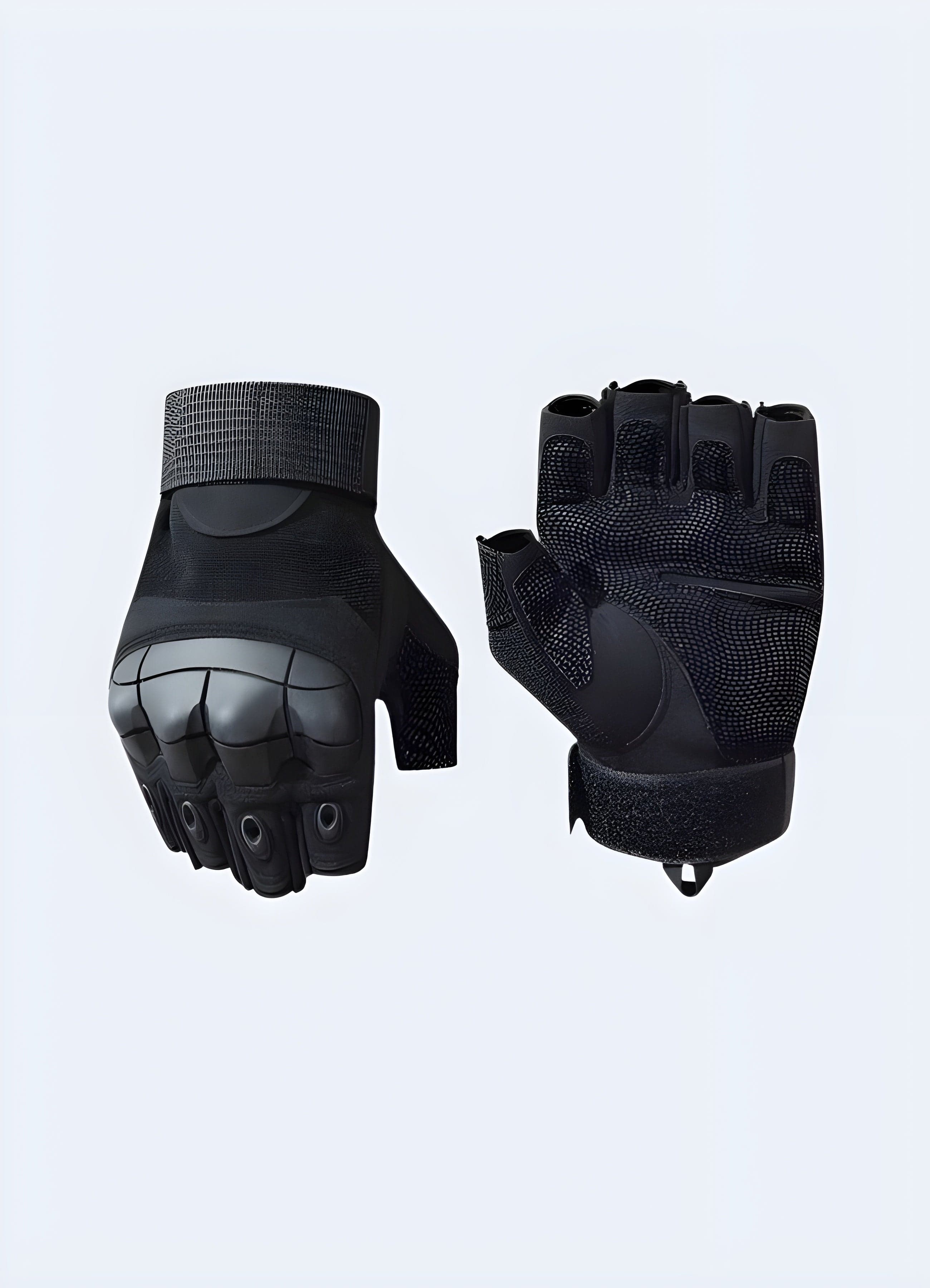 Techwear Fingerless Gloves - Image 3