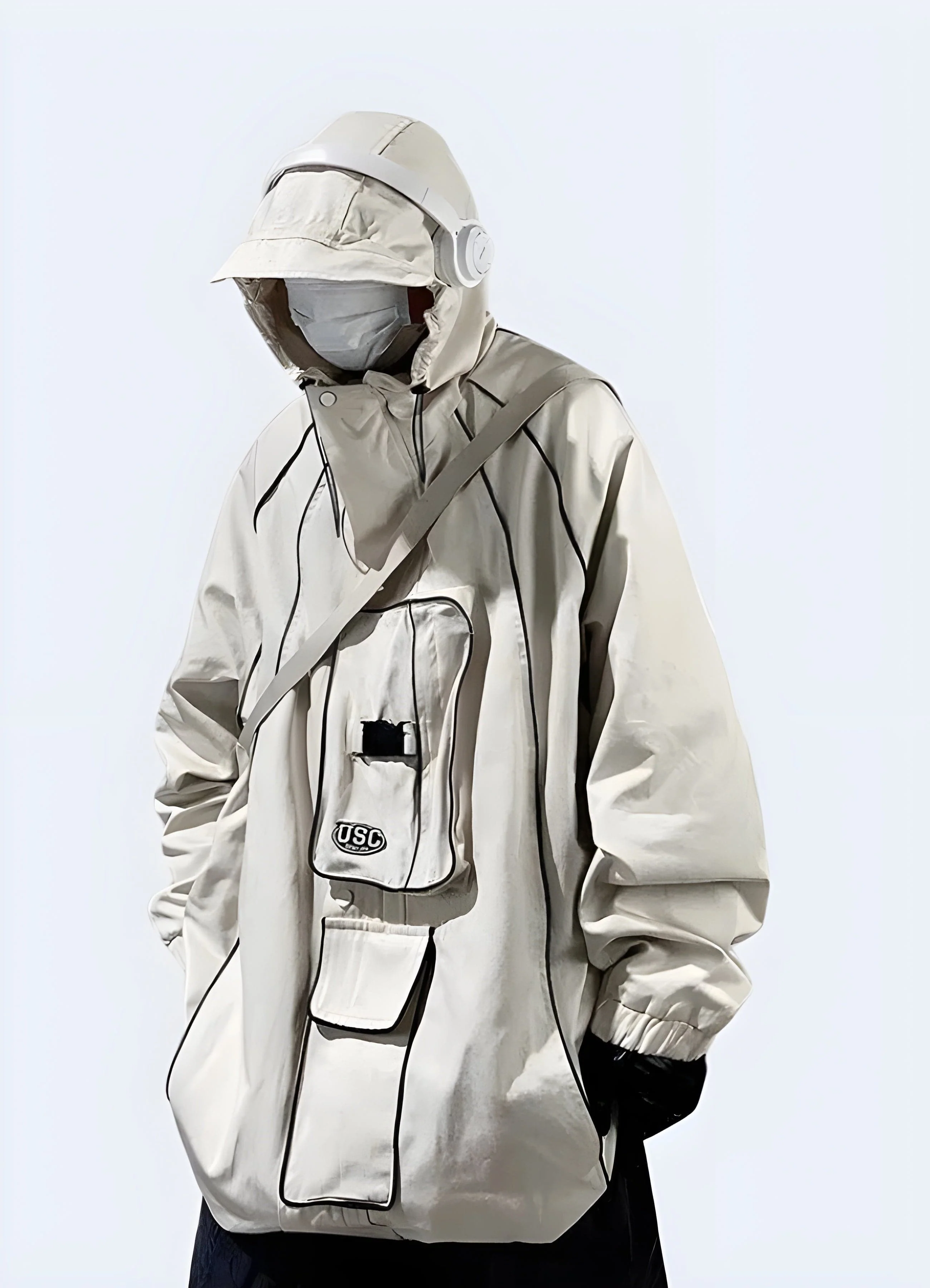 Tactical Poncho Hoodie - Image 3