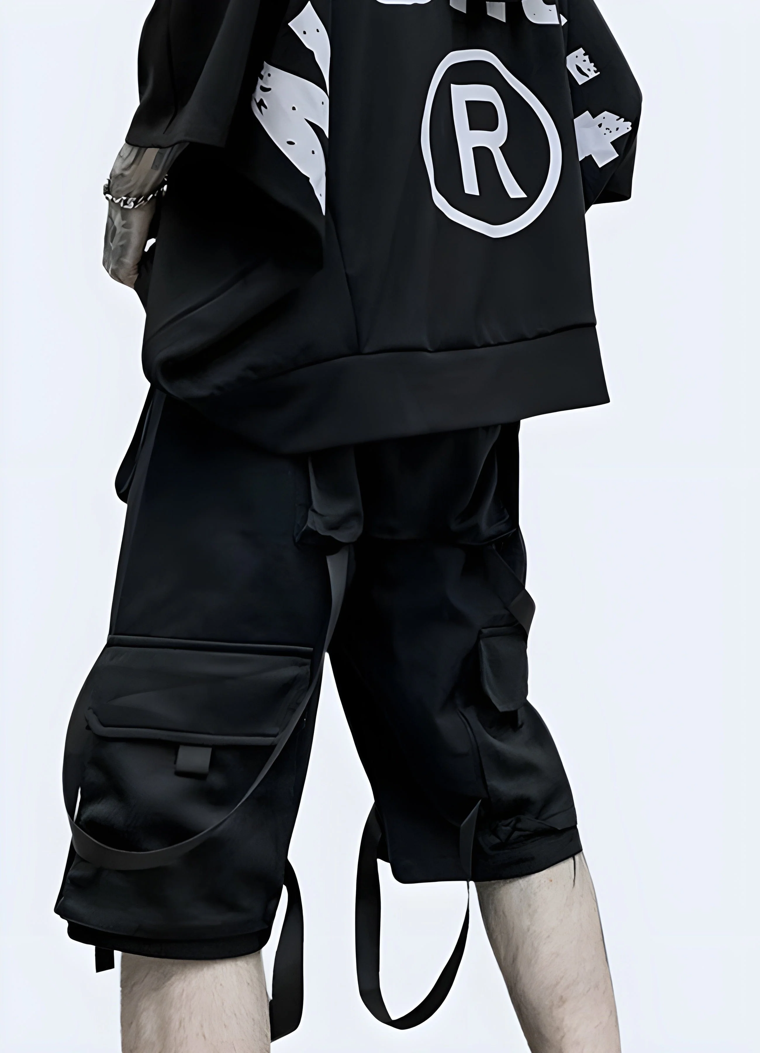 Techwear Cargo Shorts - Image 3