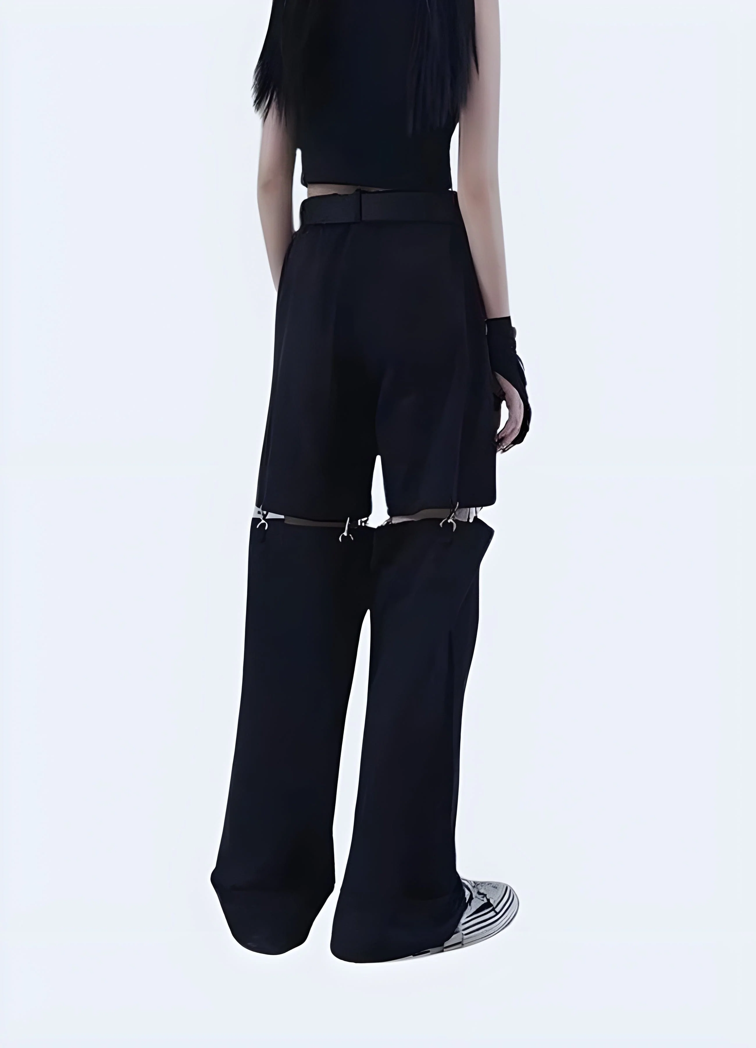 Techwear Convertible Cargo Pants Women - Image 2