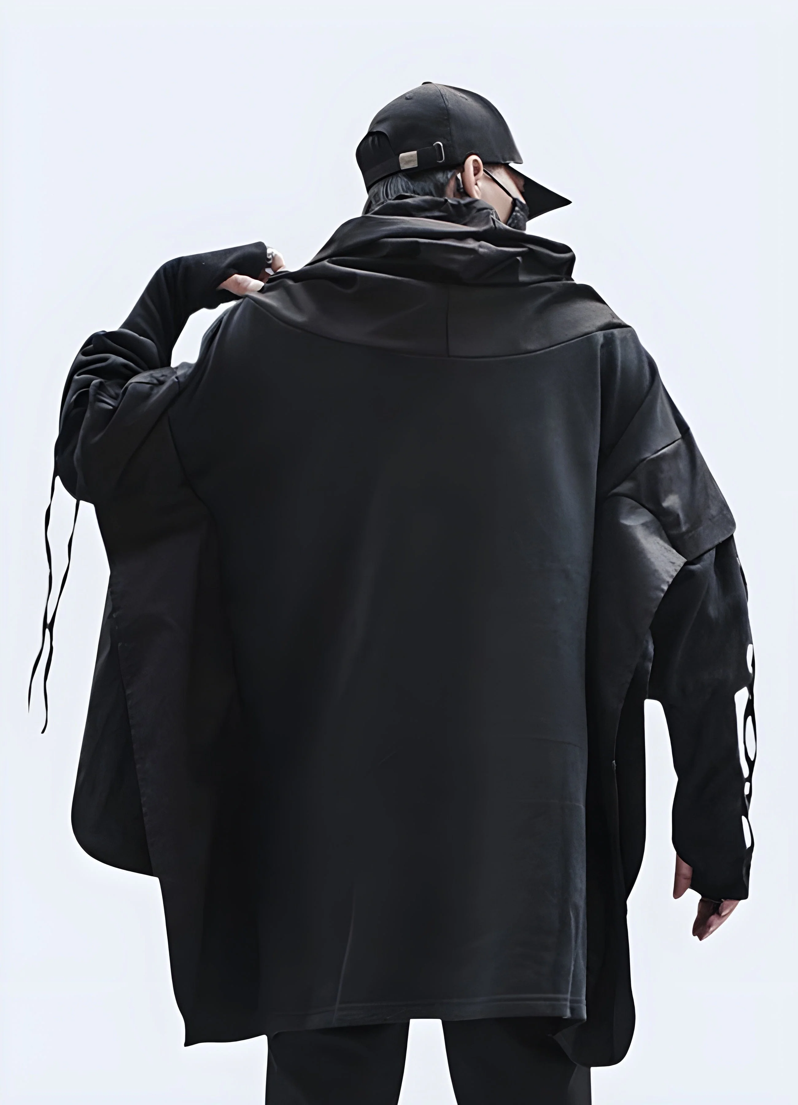 Techwear Dark Hoodie - Image 2