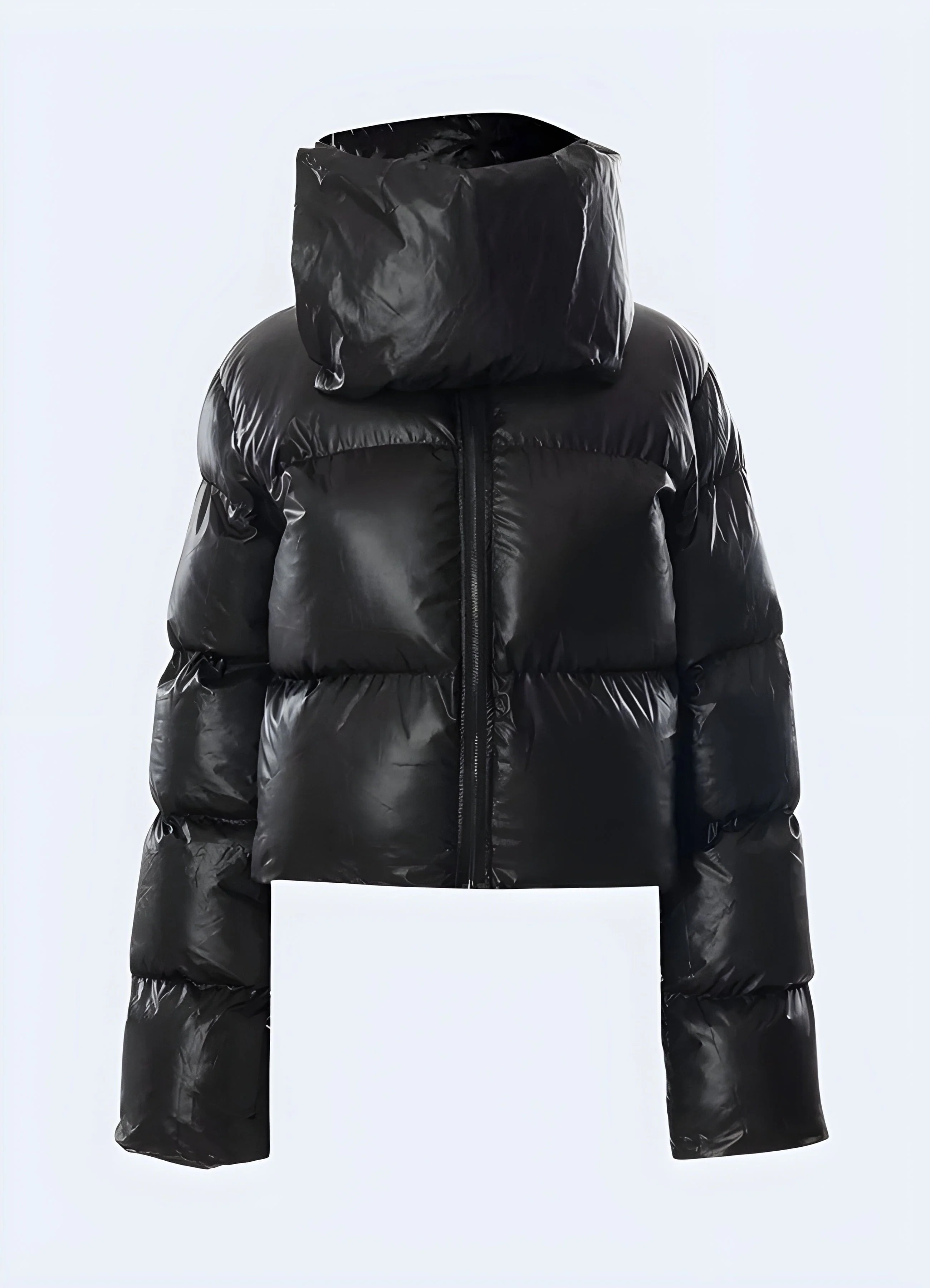 Techwear Down Puffer Jacket Women - Image 4