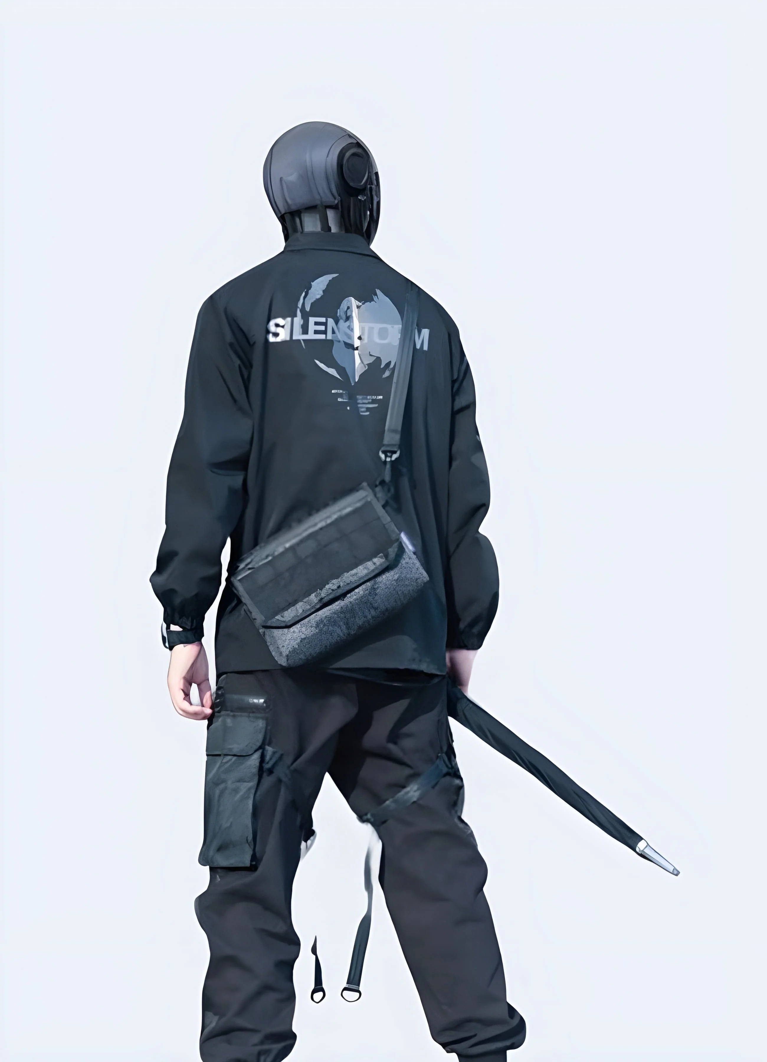 Techwear Shoulder Bag - Image 2
