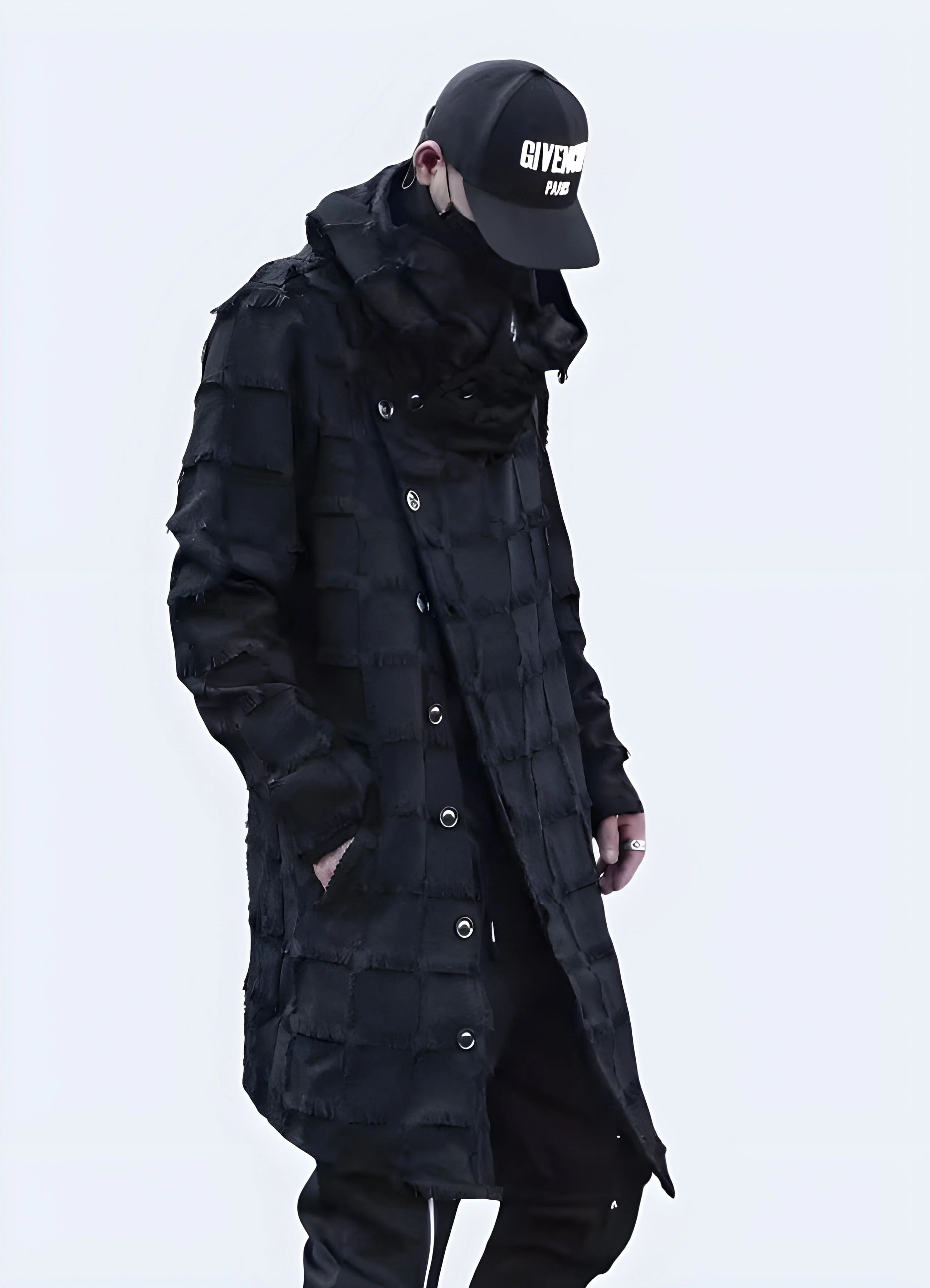 Trench Coat With Turtleneck - Image 2