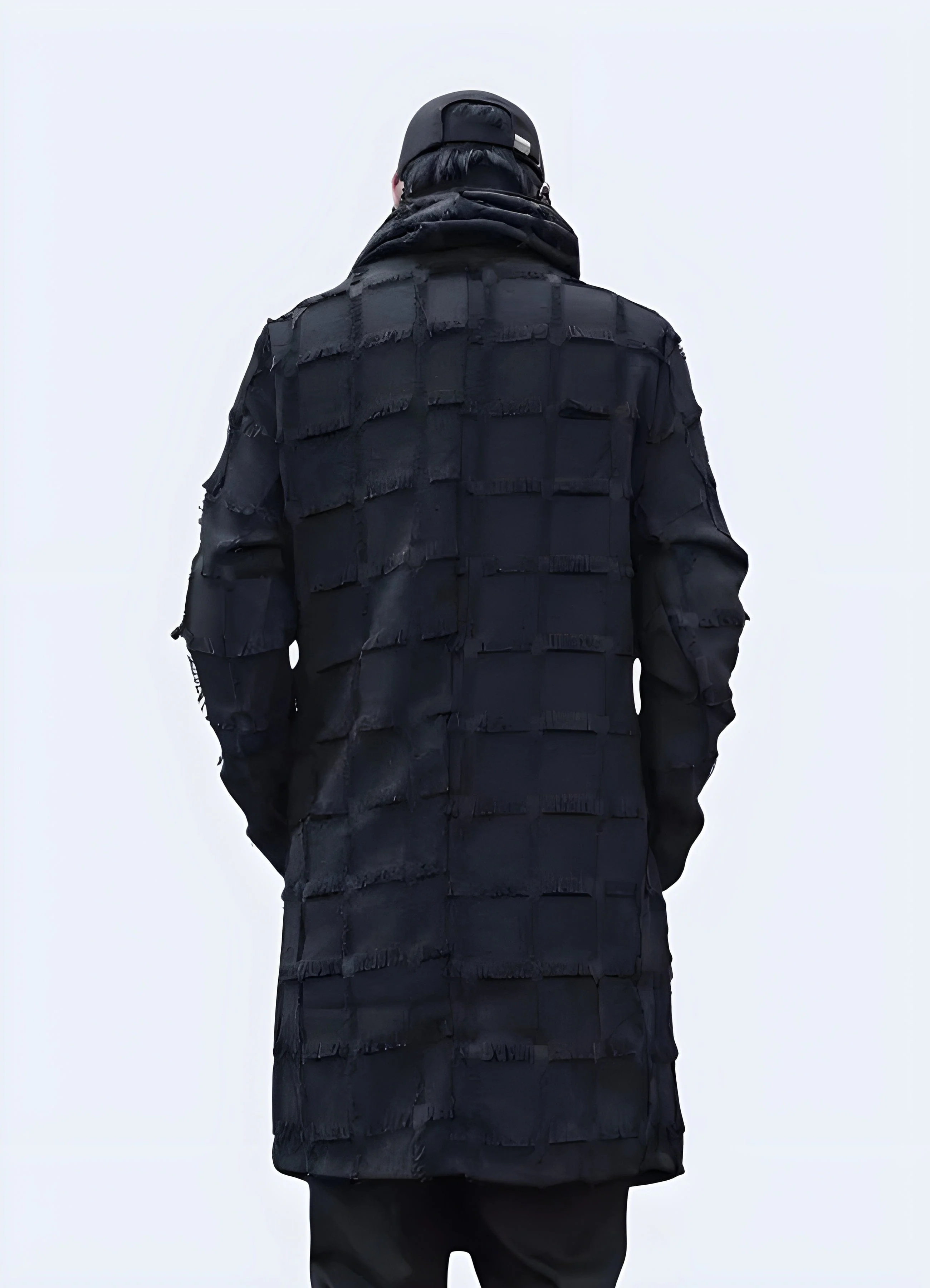Trench Coat With Turtleneck - Image 3