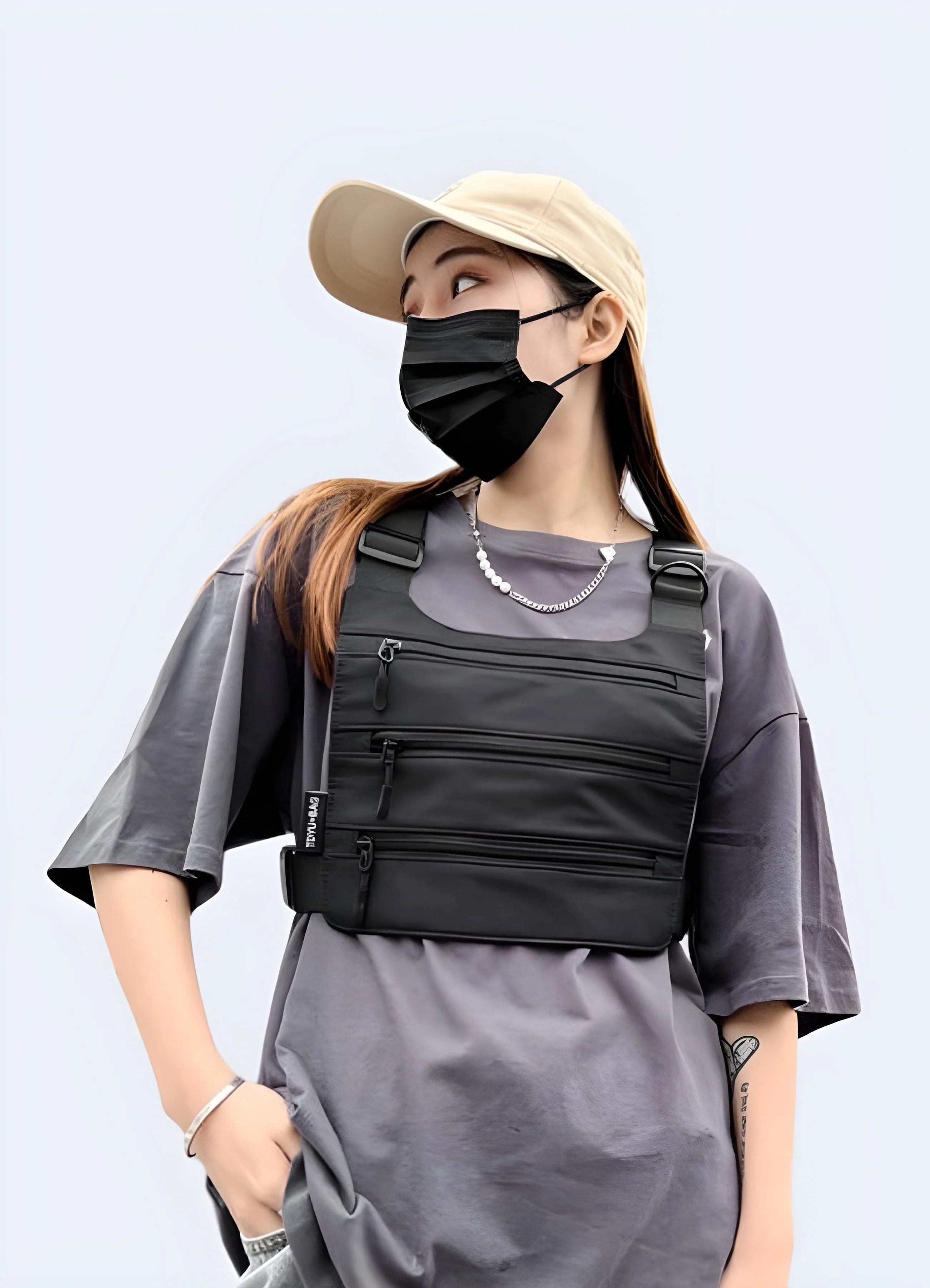 Tri Strap Chest Bag - Image 3