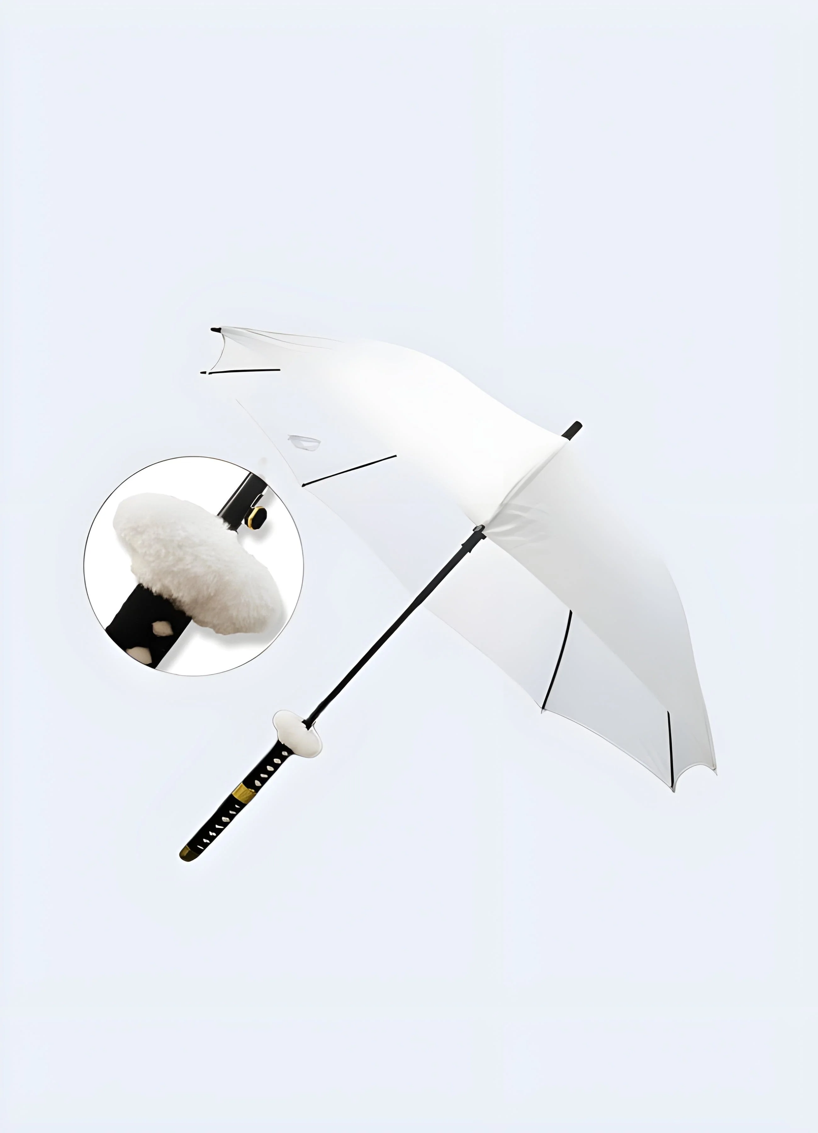 White Katana Umbrella - Image 3