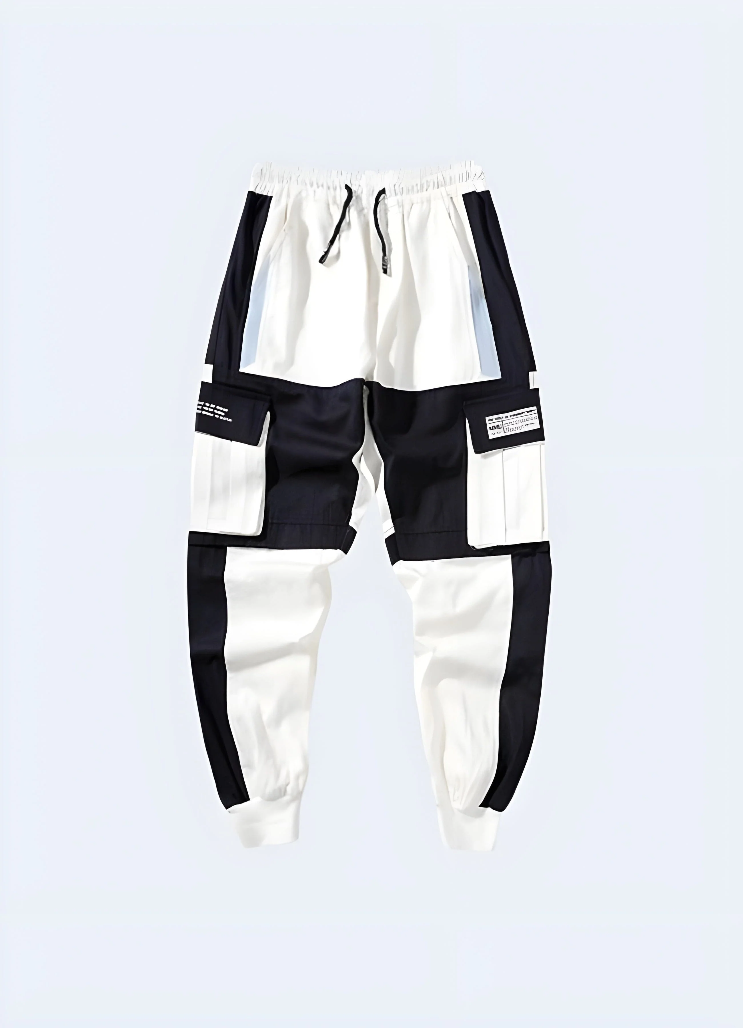 White Techwear Pants - Image 6