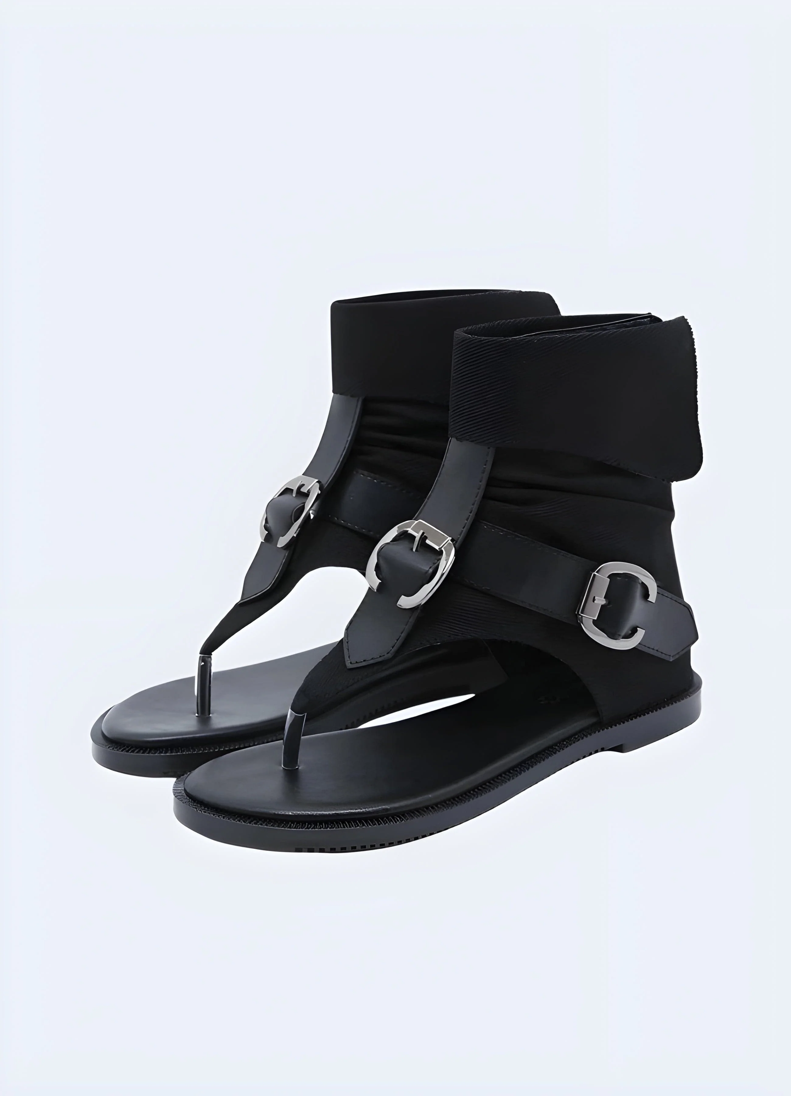 Women's Chunky Flat Sandals - Image 2
