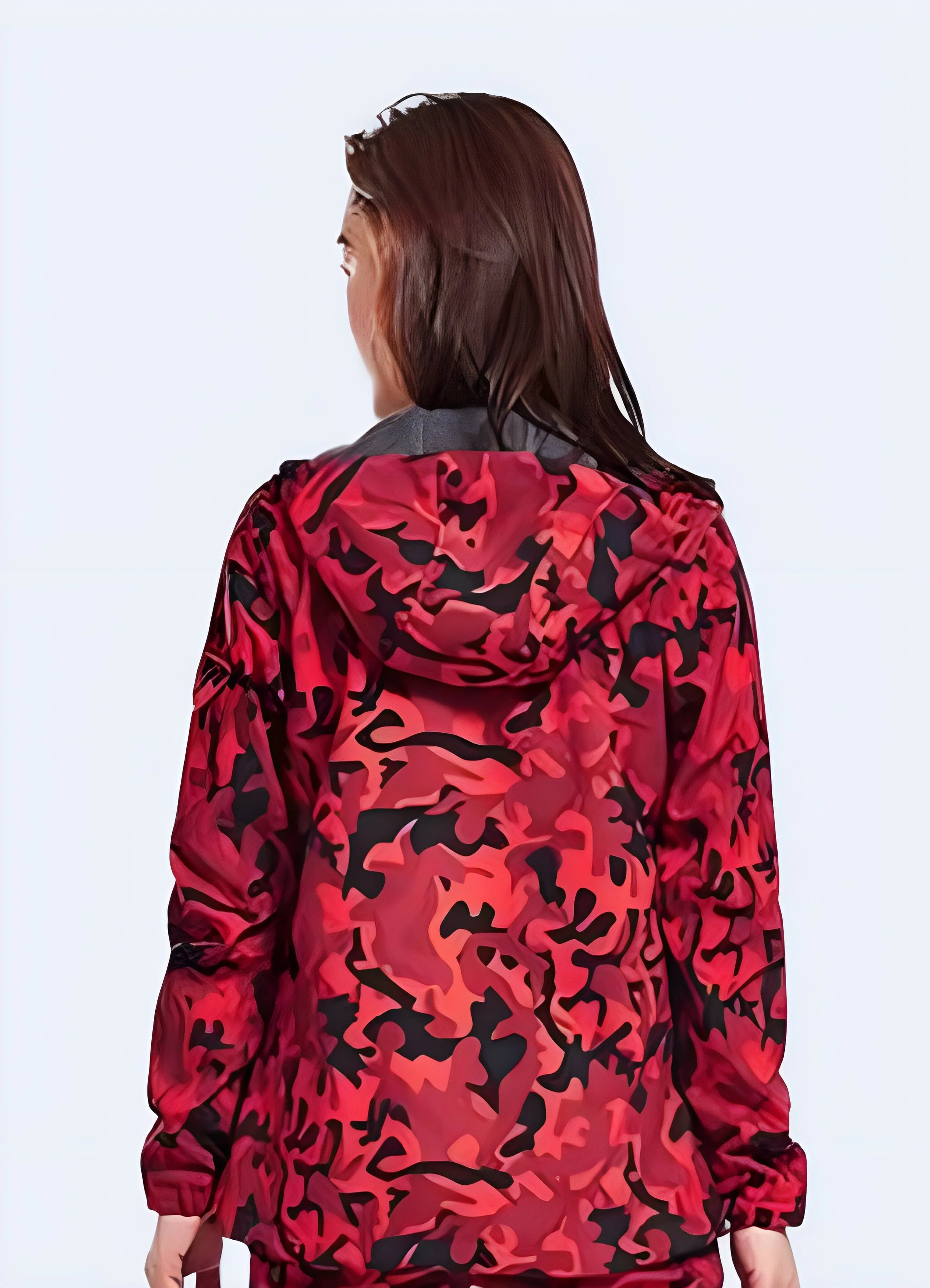 Women's Red Camo Tactical Jacket - Image 3